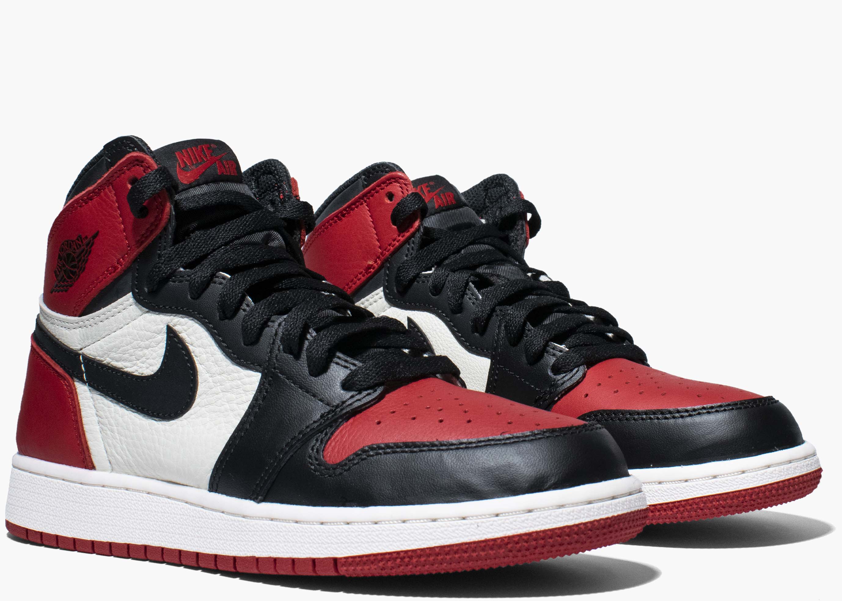 Nike Air Jordan 1 Retro High Bred Toe (GS) 575441-61 Hype Clothinga Limited Edition