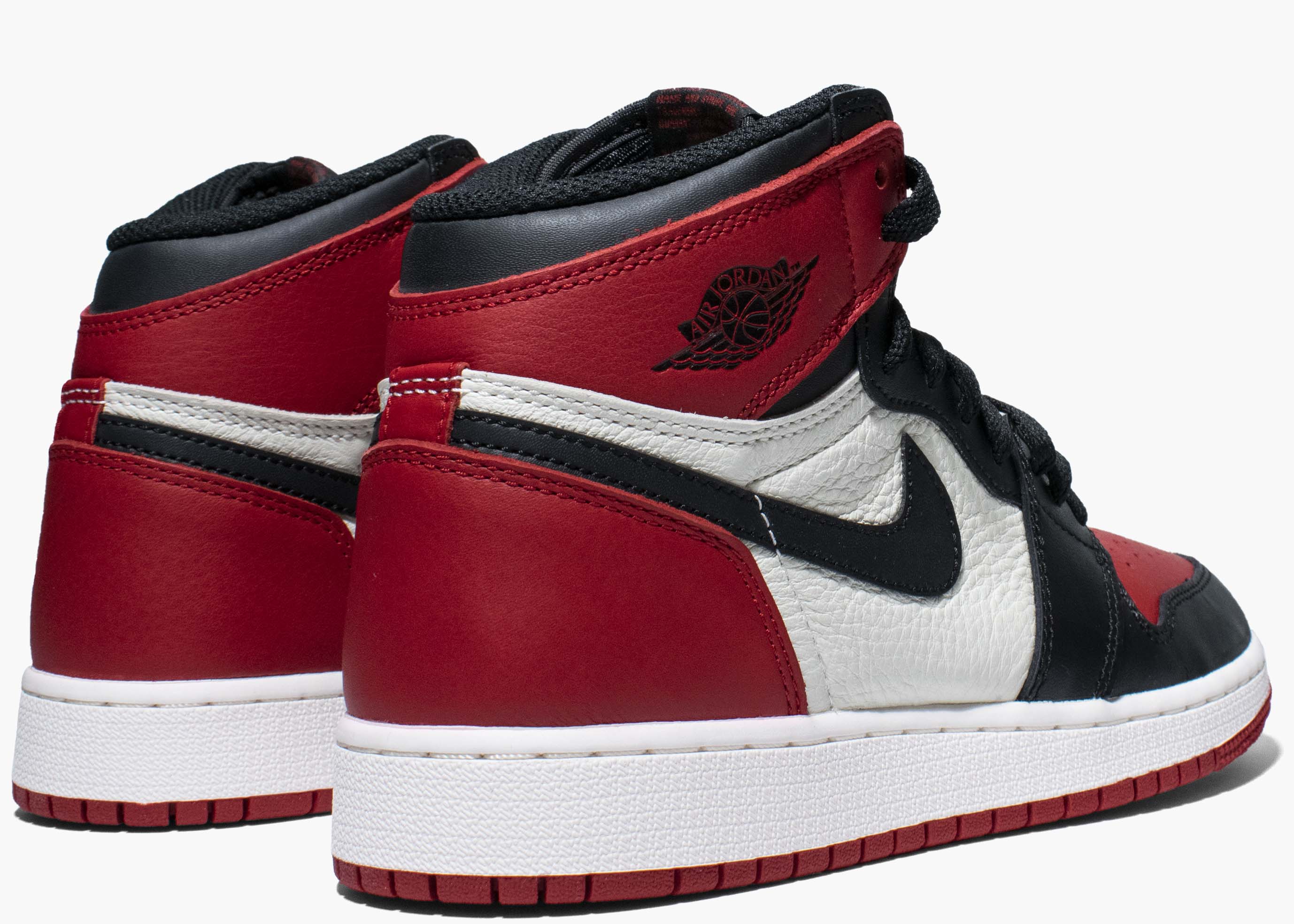Nike Air Jordan 1 Retro High Bred Toe (GS) 575441-61 Hype Clothinga Limited Edition