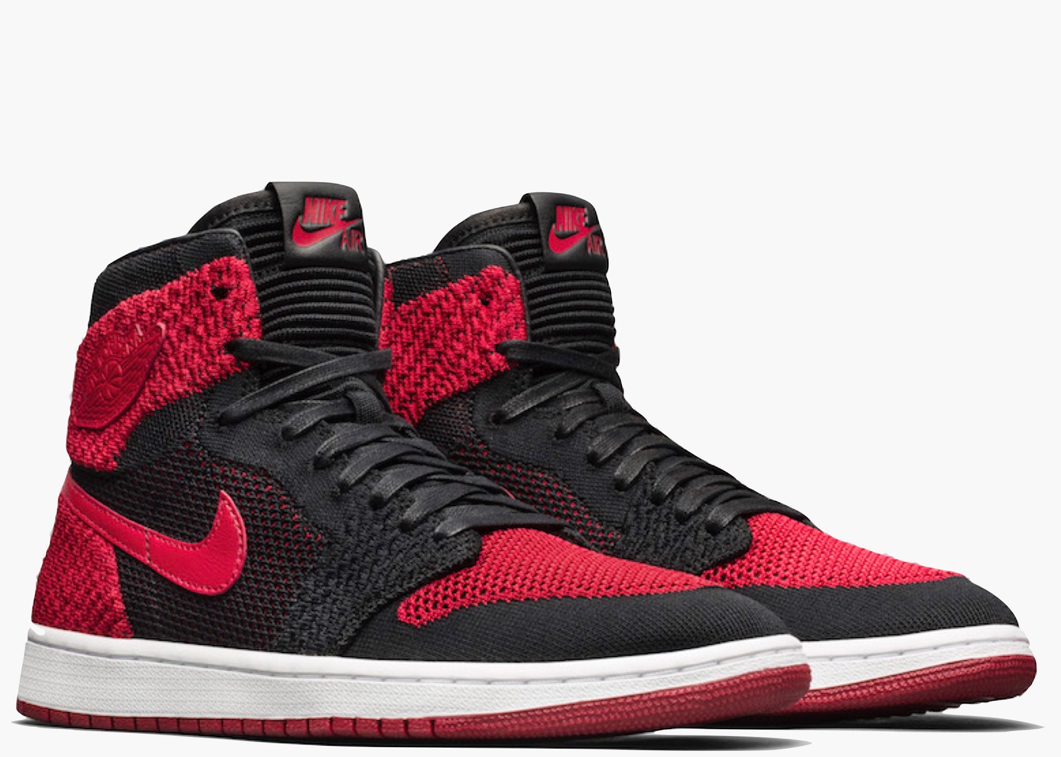 Nike Air Jordan 1 Retro High Flyknit Bred (GS) 919702-001 Hype Clothinga Limited Edition
