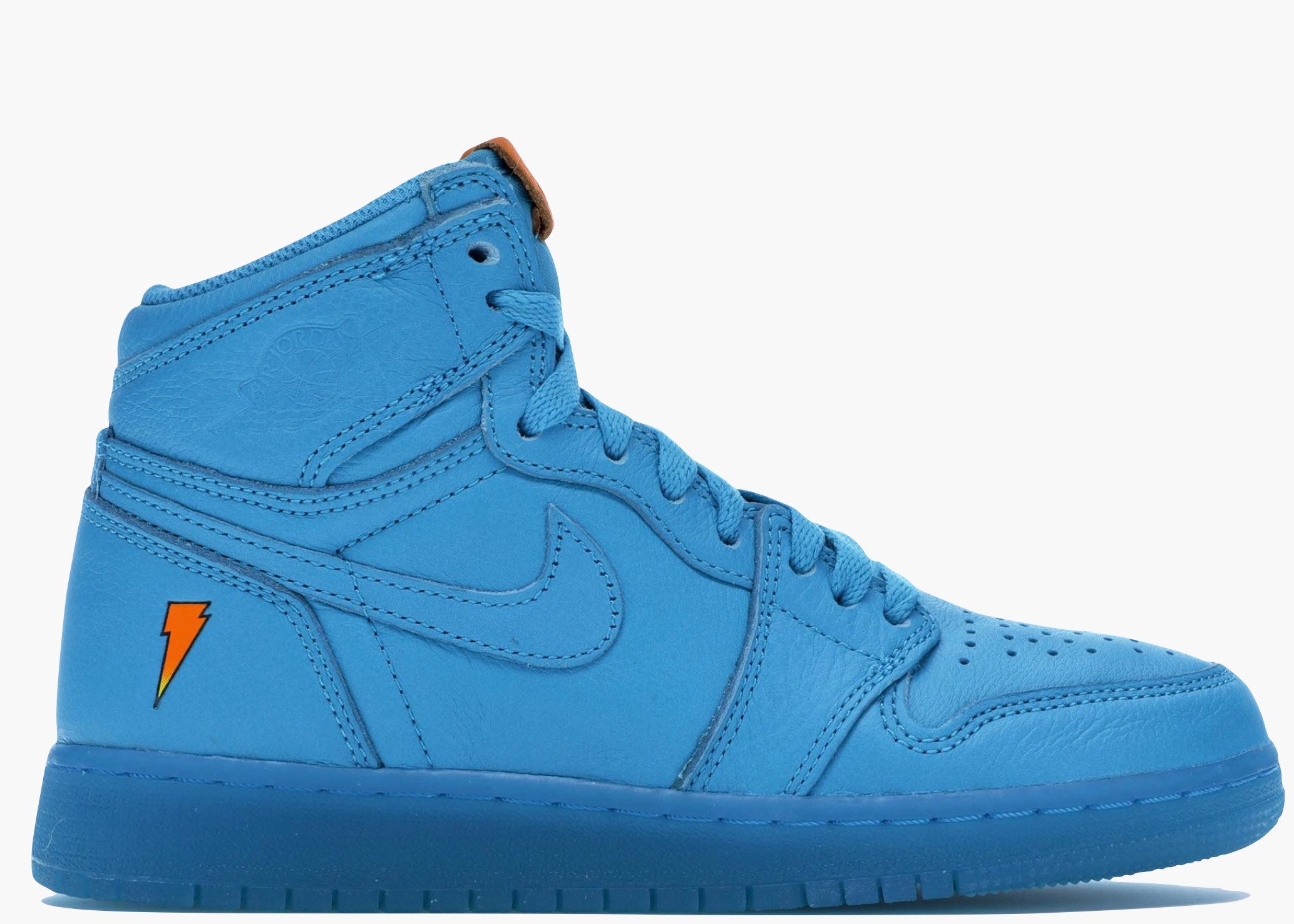 Nike Air Jordan 1 Retro High Gatorade Blue Lagoon (gs) AJ6000-455 Hype Clothinga