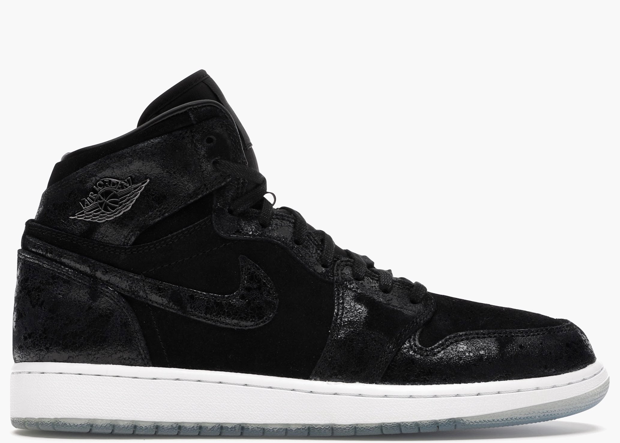 Nike Air Jordan 1 Retro High Heiress Black Suede (GS) 832596-021 Hype Clothinga Limited Edition