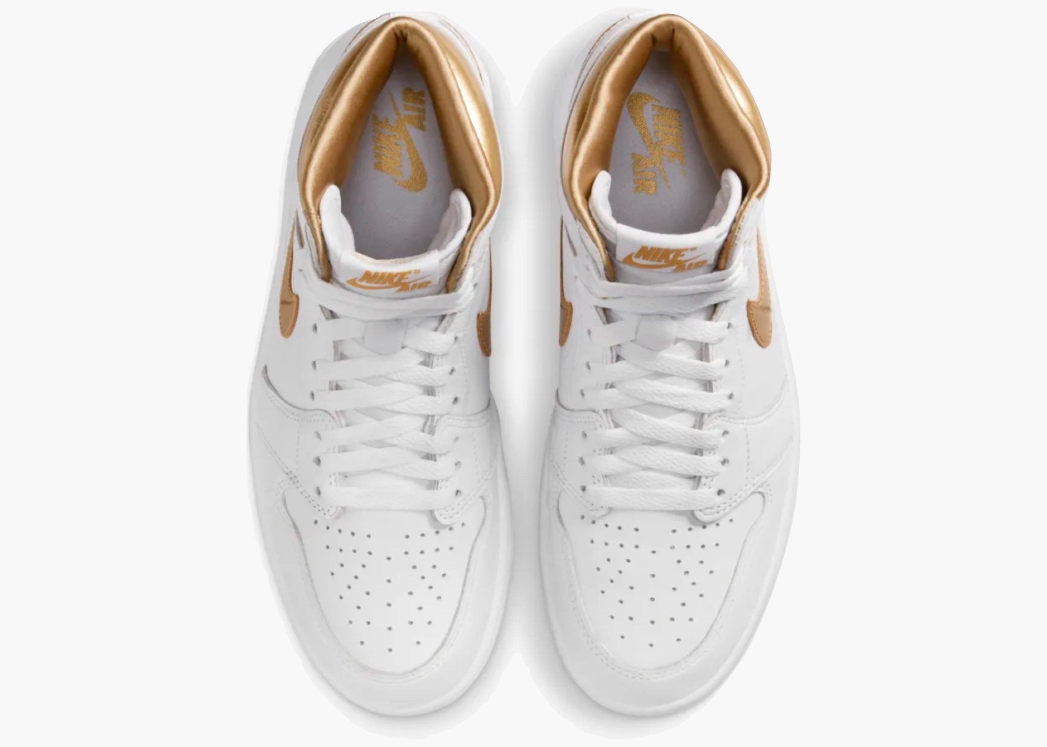 Nike Air Jordan 1 Retro High OG Metallic Gold (W) FD2596-107 Hype Clothinga Limited Edition