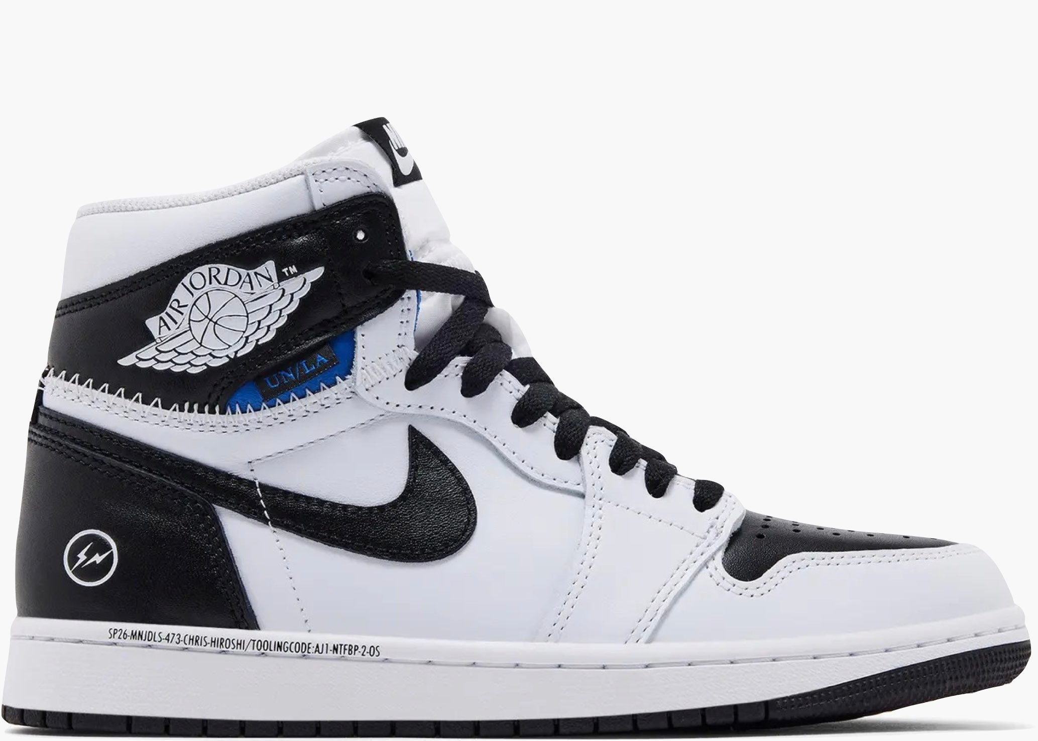 Nike Air Jordan 1 Retro High OG SP Fragment x Union LA White Black II7282-100 Hype Clothinga Limited Edition