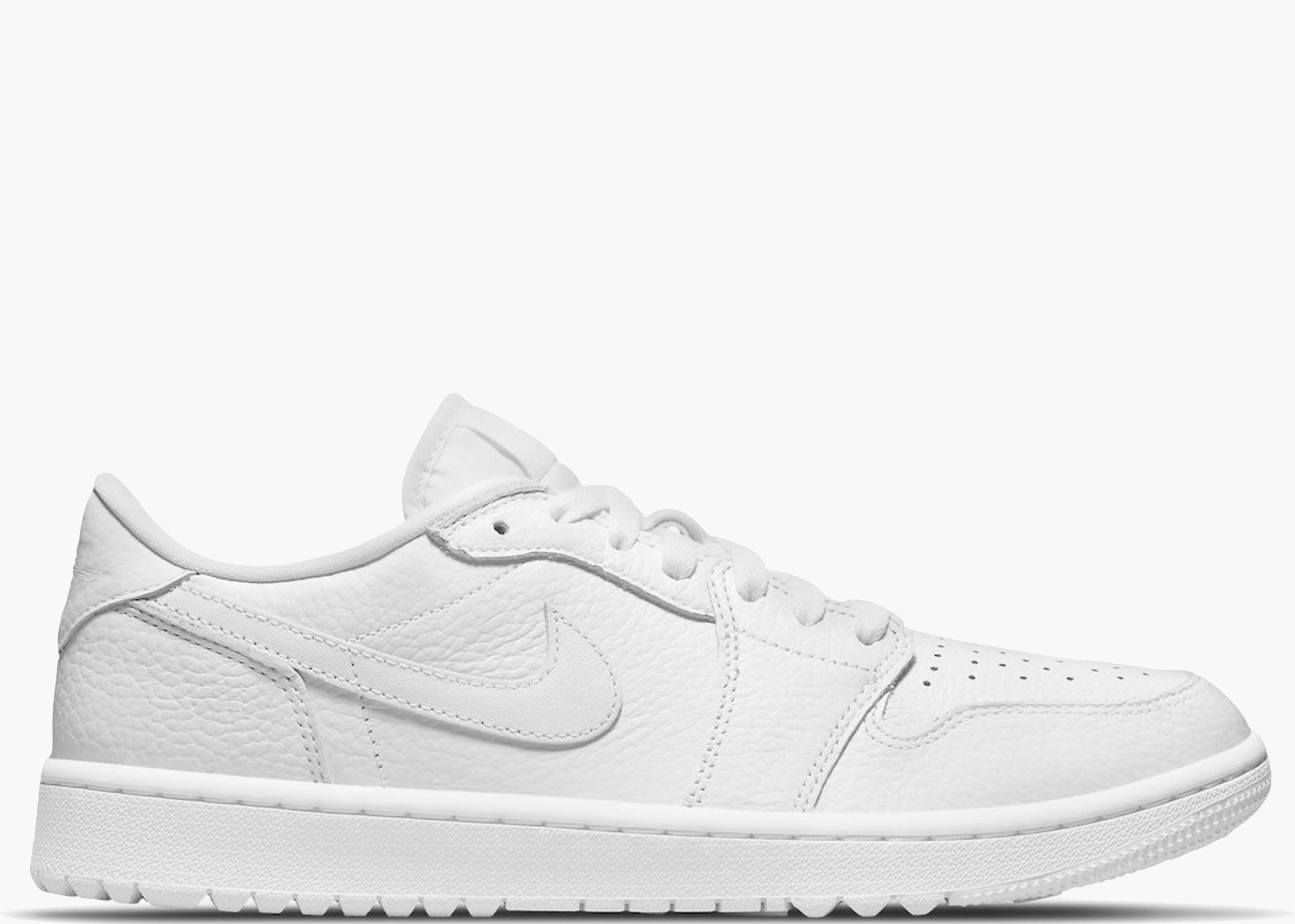 Nike Air Jordan 1 Retro Low Golf Triple White Hype Clothinga Limited Edition