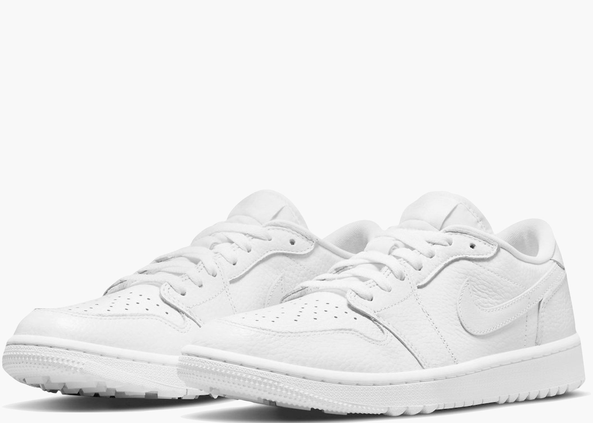 Nike Air Jordan 1 Retro Low Golf Triple White Hype Clothinga Limited Edition
