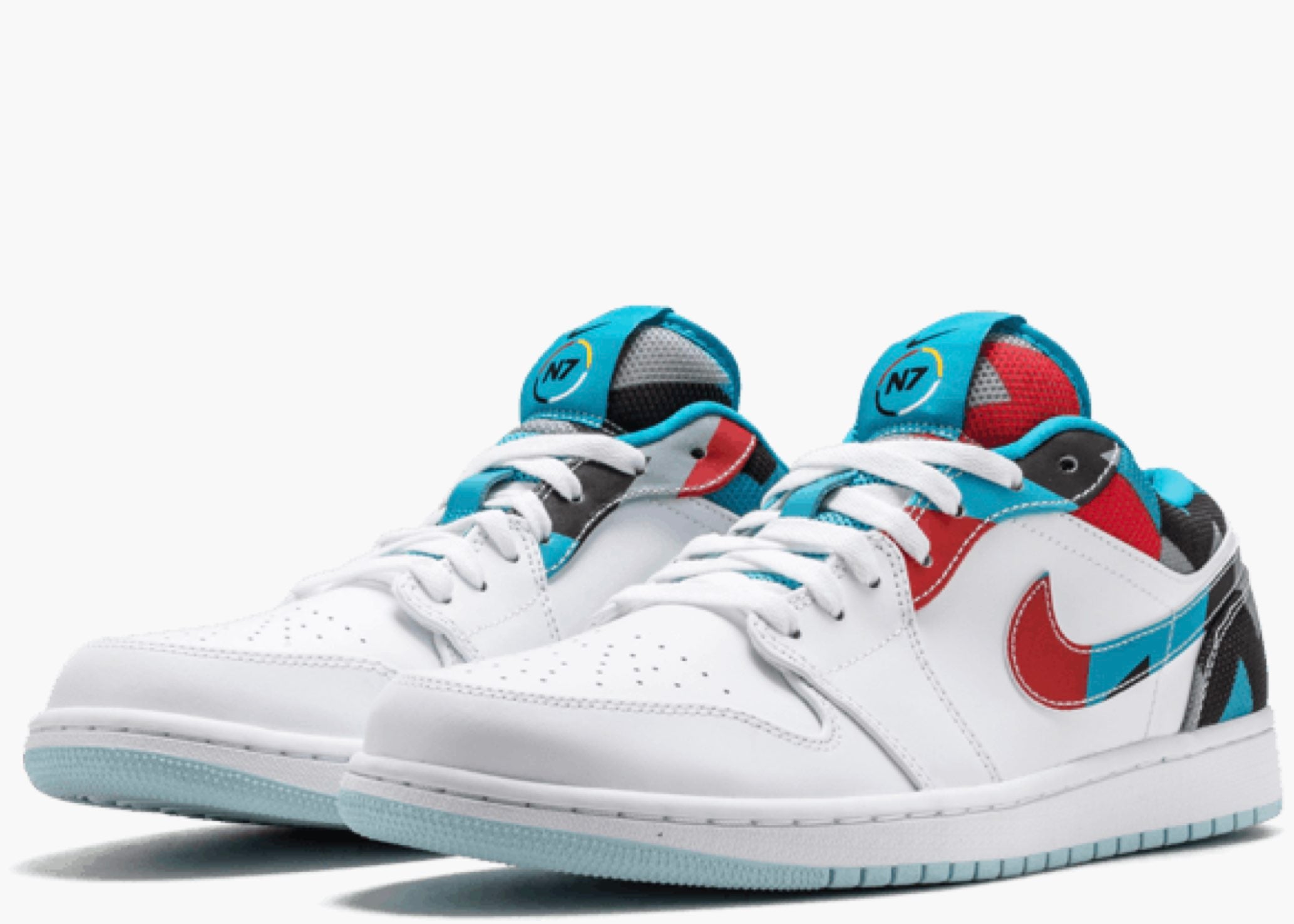 Nike Air Jordan 1 Retro Low N7 744805-100 Hype Clothinga Limited Edition