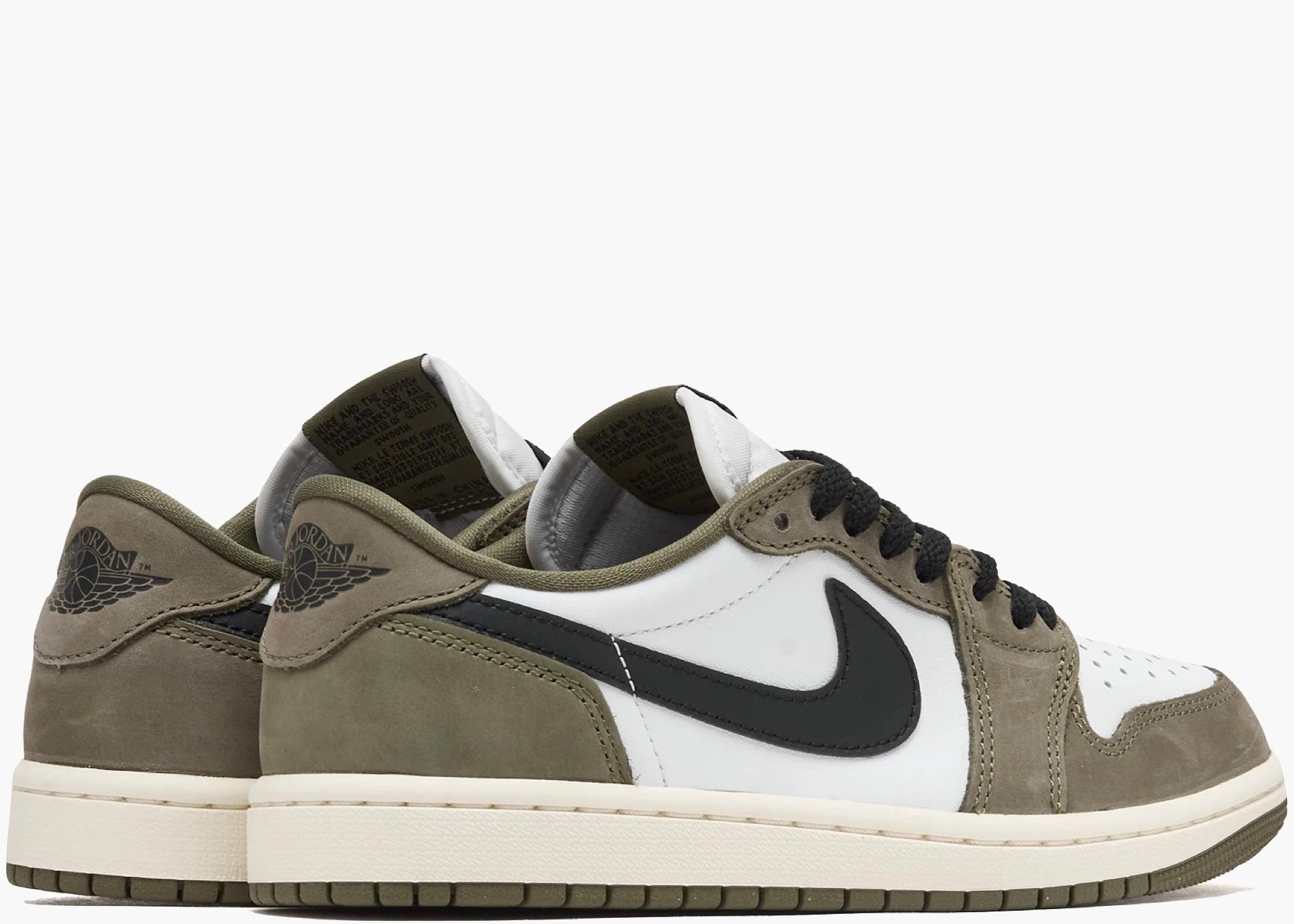 Nike Air Jordan 1 Retro Low OG Medium Olive HQ6998-200 Hype Clothinga Limited Edition