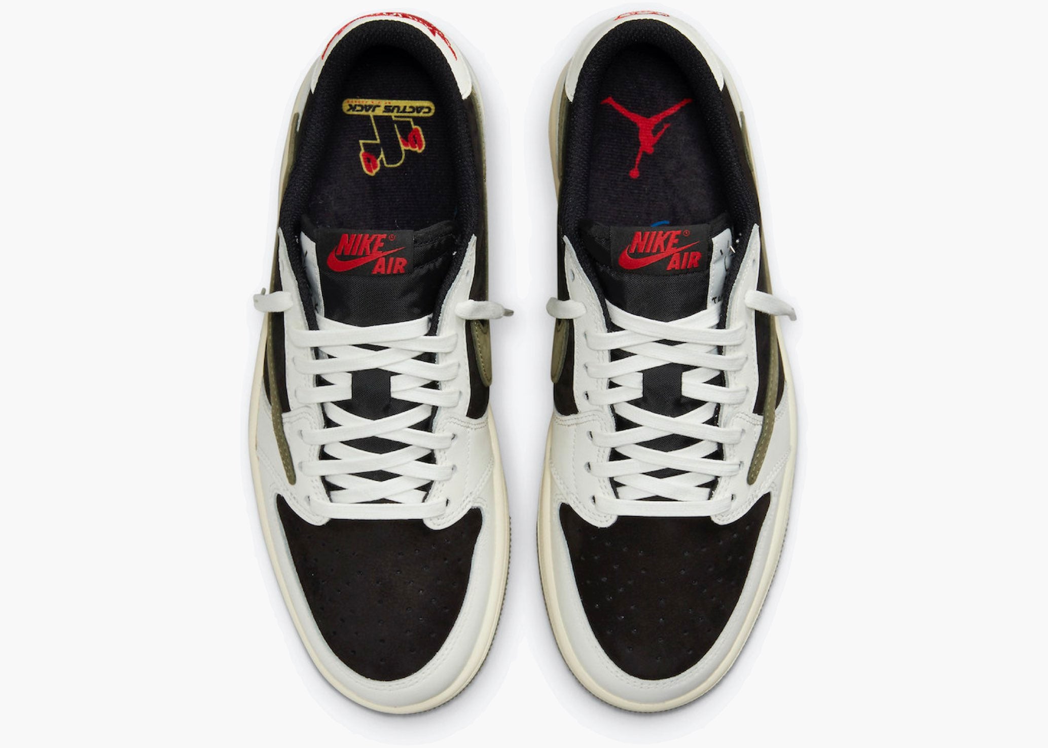 Nike Air Jordan 1 Retro Low OG SP Travis Scott Olive (Women's) DZ4137-106 Hype Clothinga Limited Edition