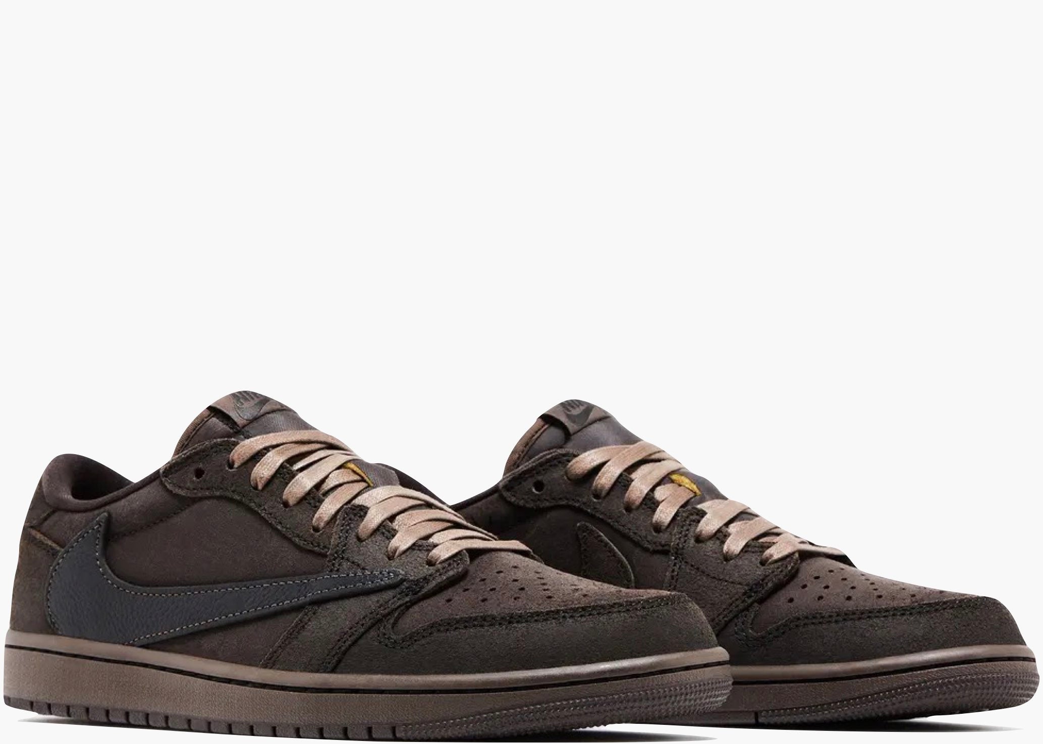 Nike Air Jordan 1 Retro Low OG SP Travis Scott Velvet Brown DM7866-202 Hype Clothinga Limited Edition