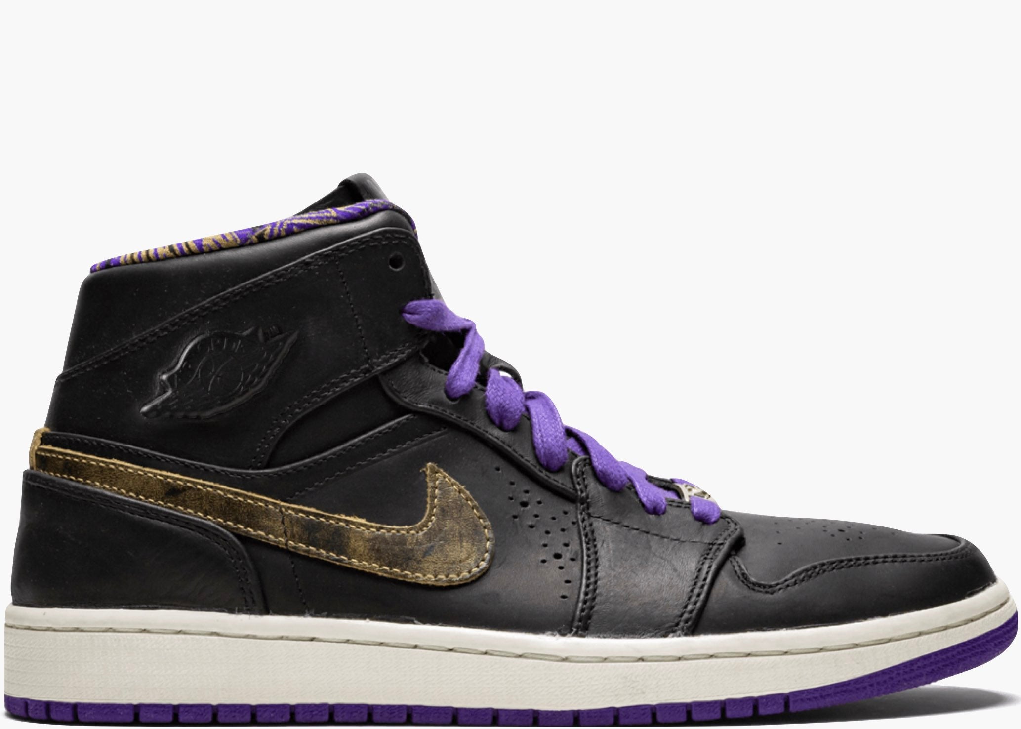 Nike Air Jordan 1 Retro Mid Nouveau Black History Month 629151-009 Hype Clothinga