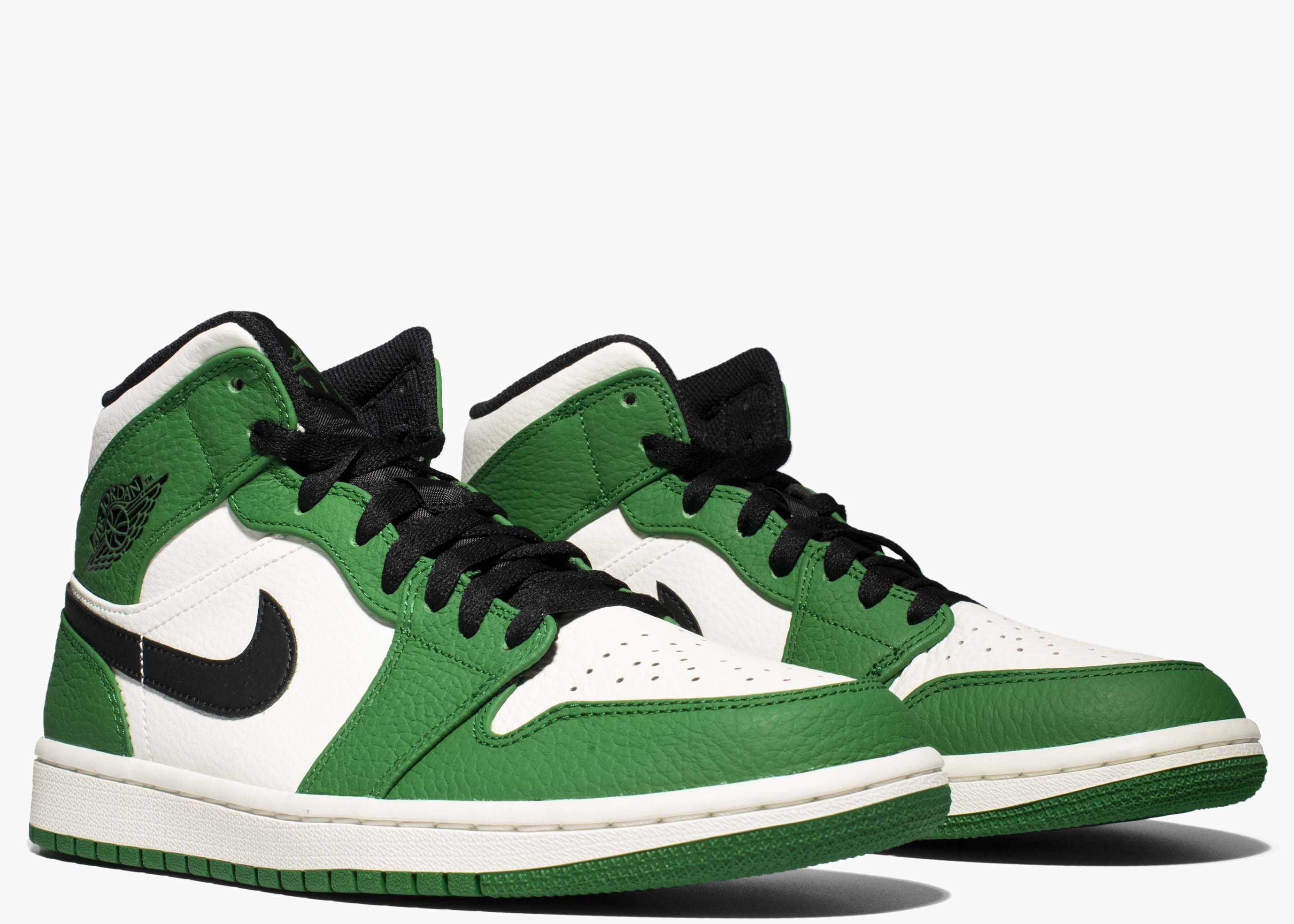 Nike Air Jordan 1 Retro Mid Pine Green 555088-302 Hype Clothinga Limited Edition