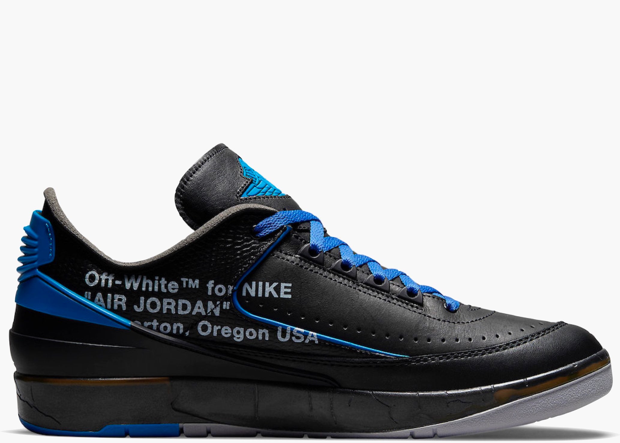 Nike Air Jordan 2 Retro Low Off-White Black