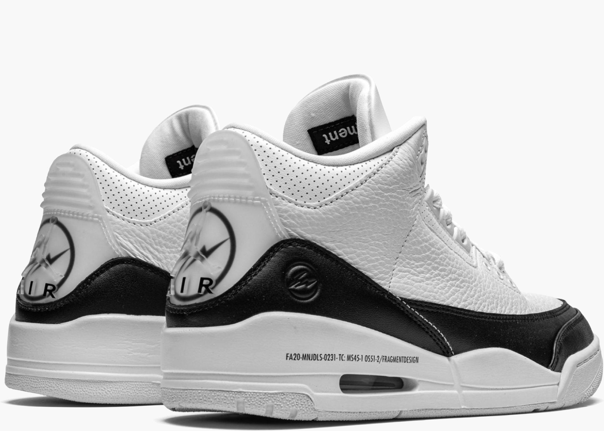 Nike Air Jordan 3 Fragment DA3595-100 Hype Clothinga