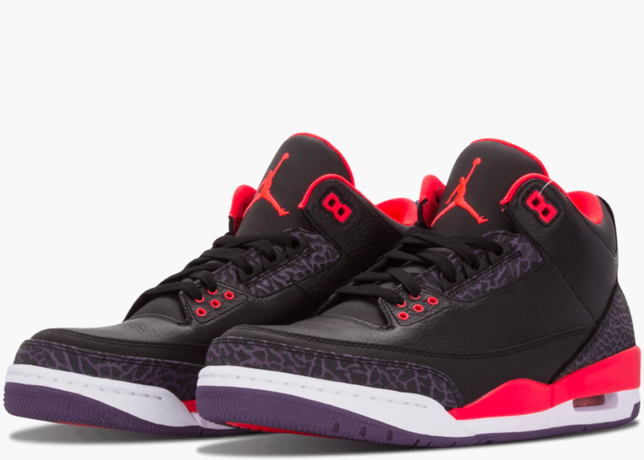 Nike Air Jordan 3 Retro Crimson 136064-005 Hype Clothiga Limited Edition