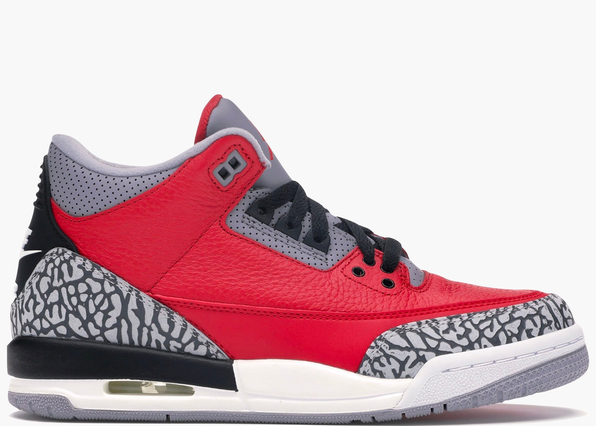 Nike Air Jordan 3 Retro Fire Red (GS) Hype clothinga Limited Edition