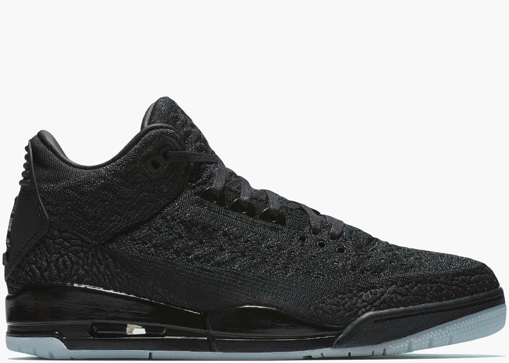Nike Air Jordan 3 Retro Flyknit Black Hype Clothinga Limited Edition