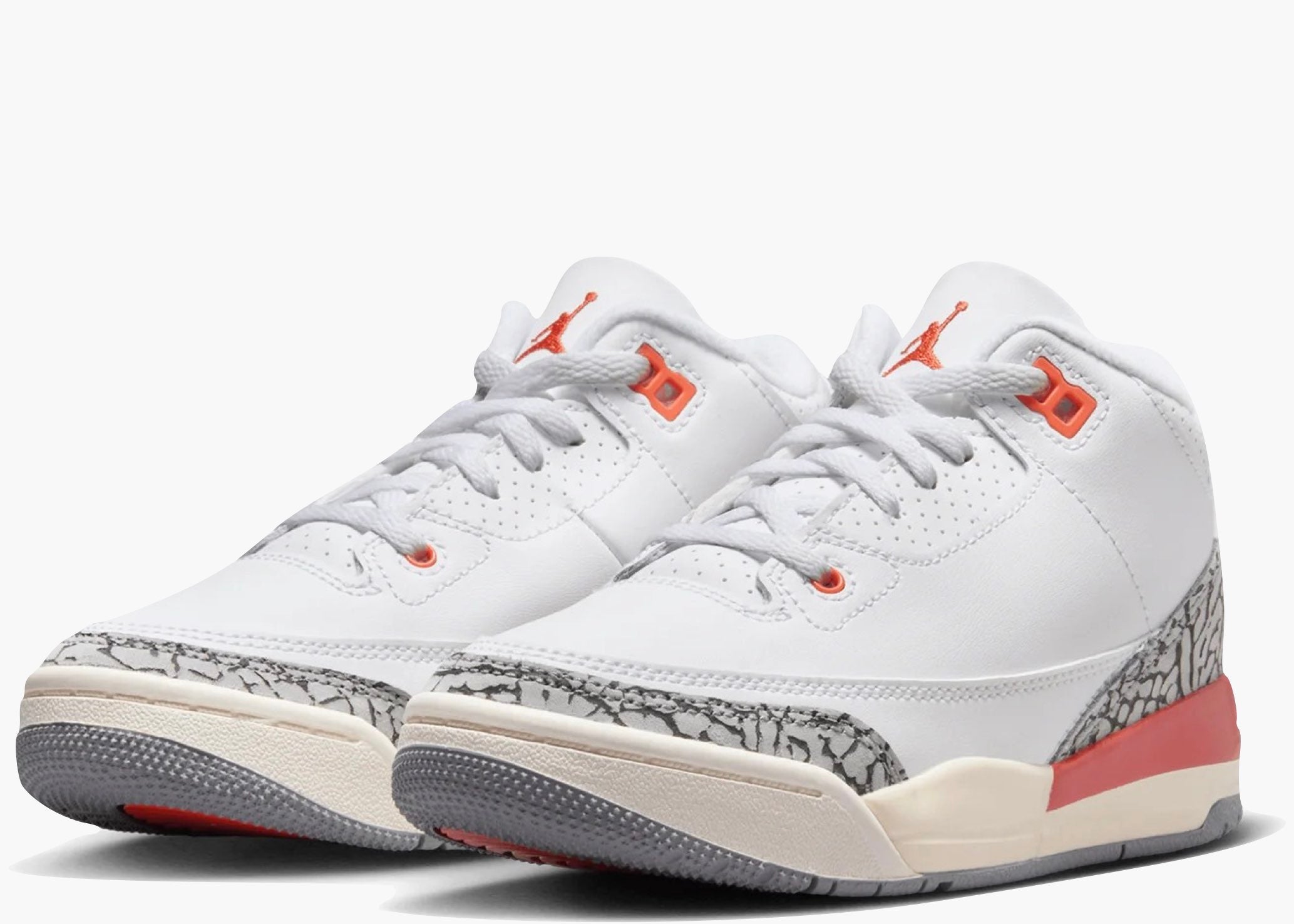 Nike Air Jordan 3 Retro Georgia Peach (PS) FQ9174-121 Hype Clothinga Limited Edition