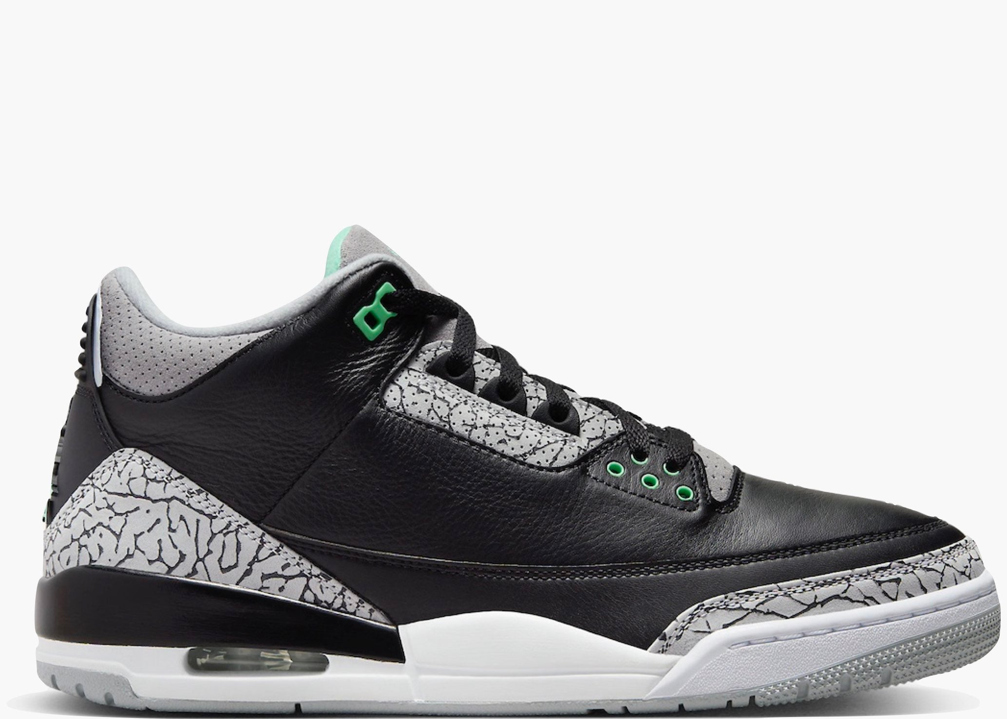 Nike Air Jordan 3 Retro Green Glow  CT8532-031 Hype Clothinga Limited Edition