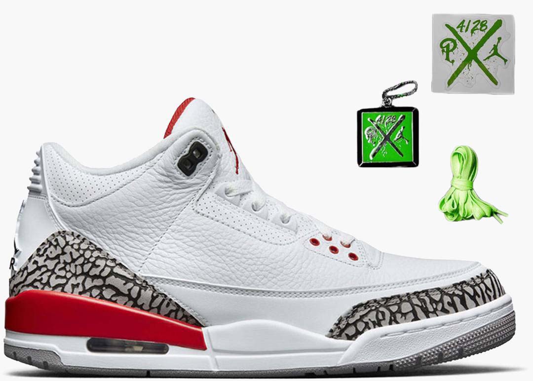 Nike Air Jordan 3 Retro Hall of Fame (Sneaker Politics Special Release) GS Hype Clothinga Limited Edition