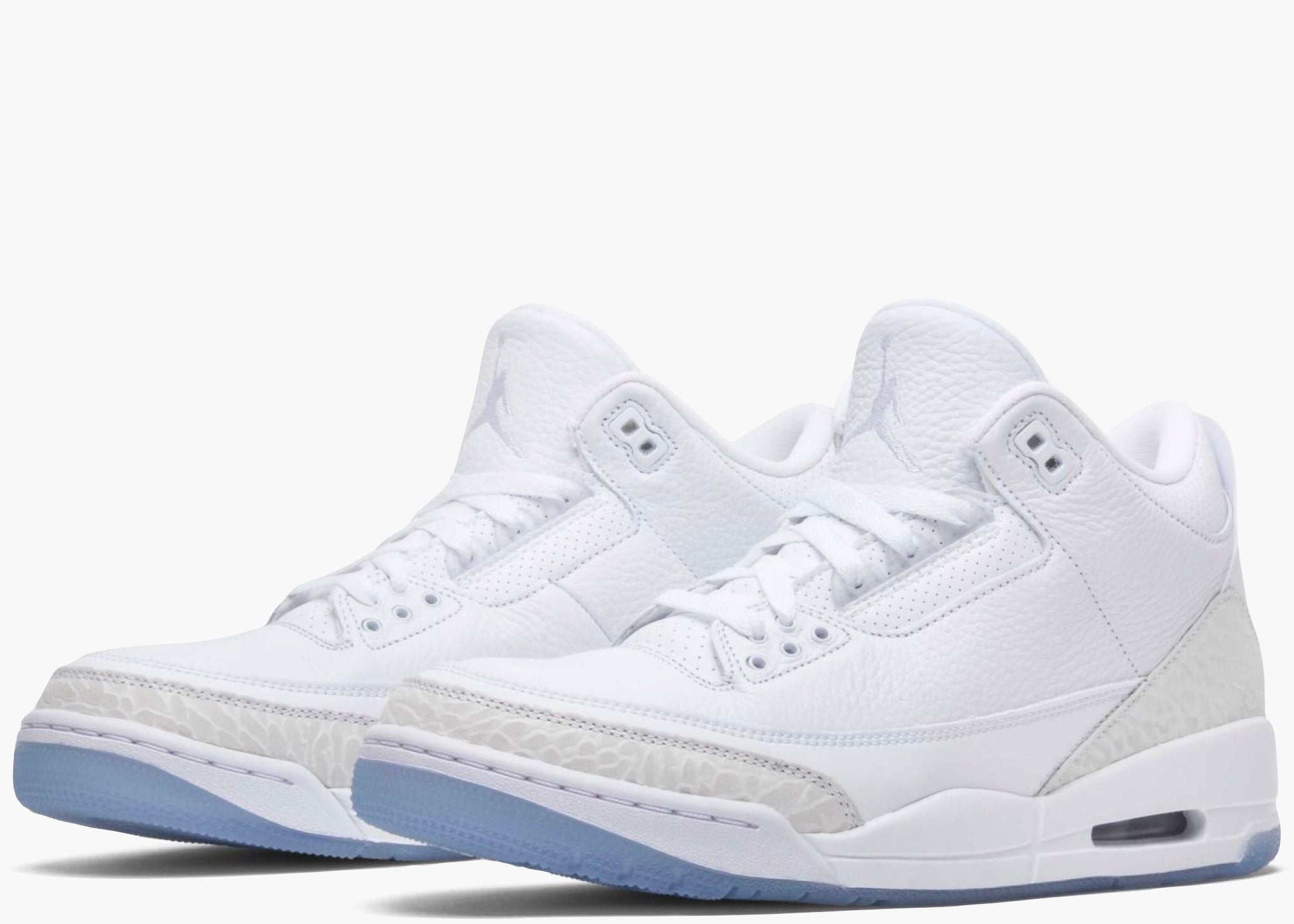 Nike Air Jordan 3 Retro Pure White (2018) Hype clothinga Limited Edition