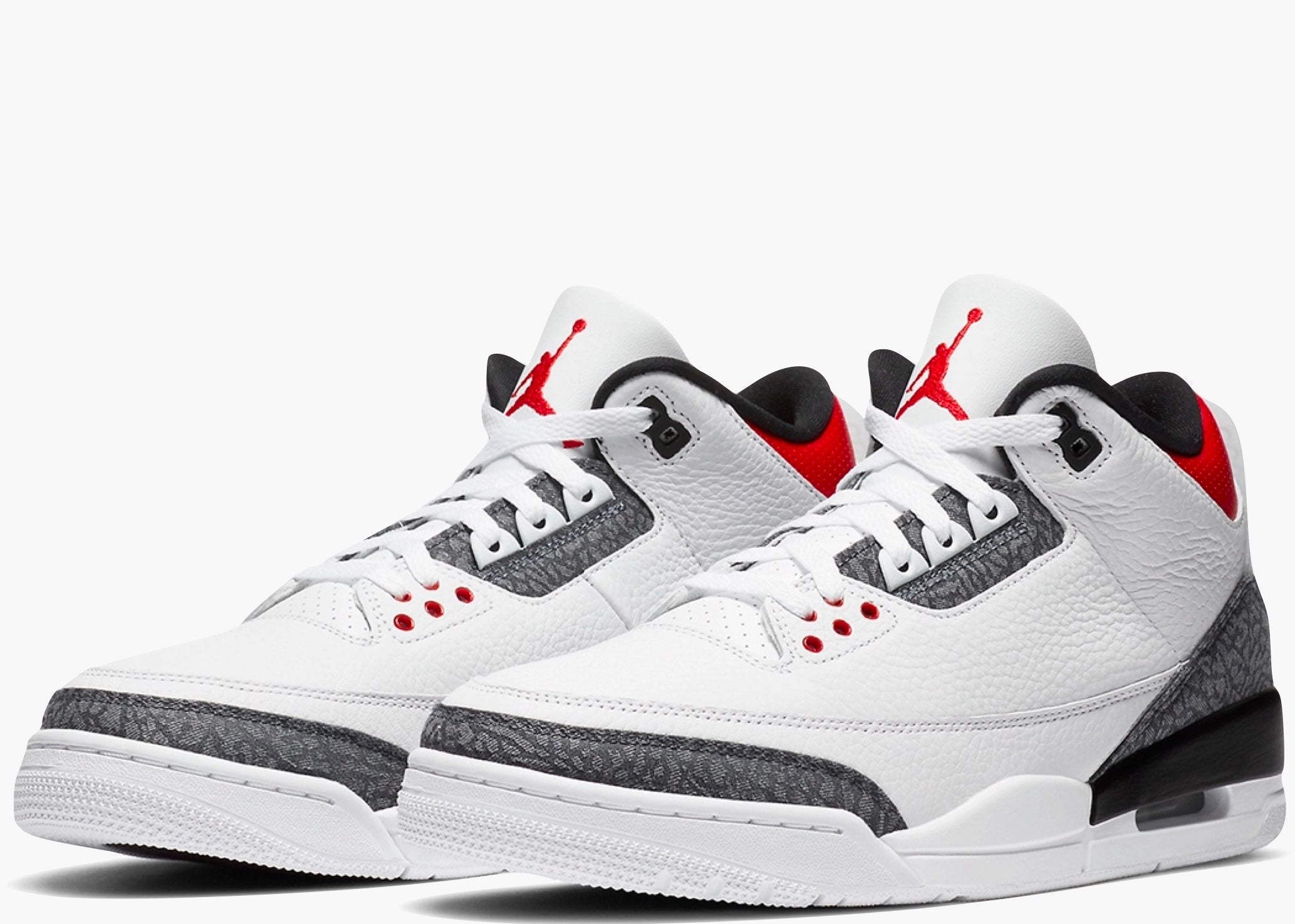 Nike Air Jordan 3 Retro SE-T JP Fire Red Denim (GS) Hype Clothinga Limited Edition