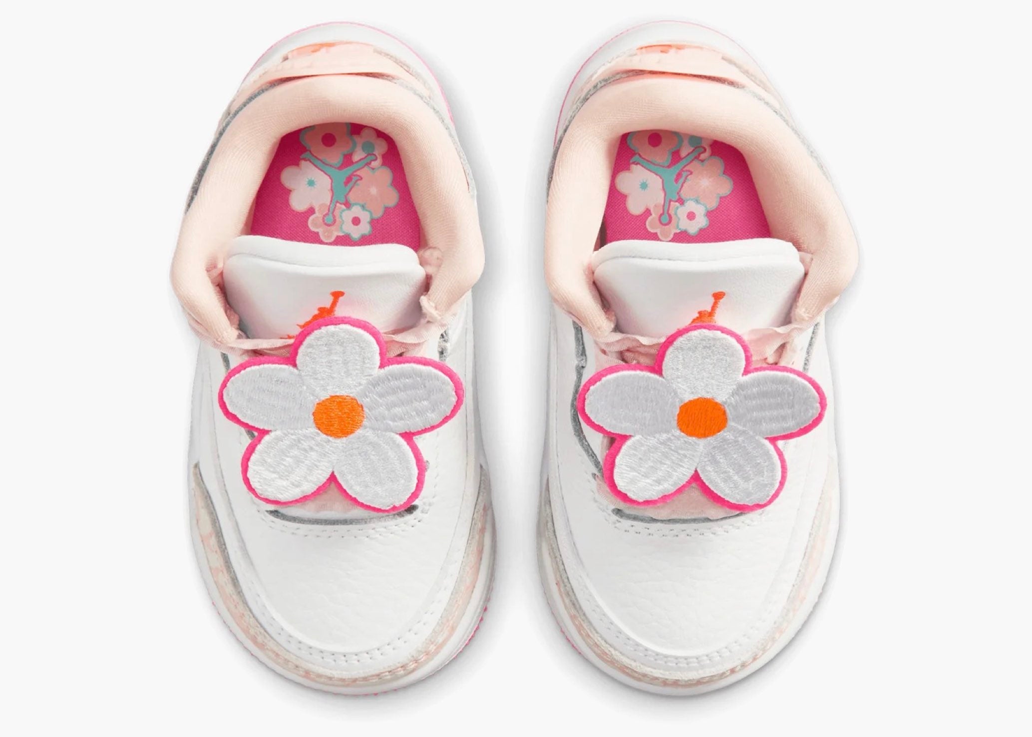 Nike Air Jordan 3 Retro Spring Flowers (TD) II0598-600 Hype Clothinga Limited Edition