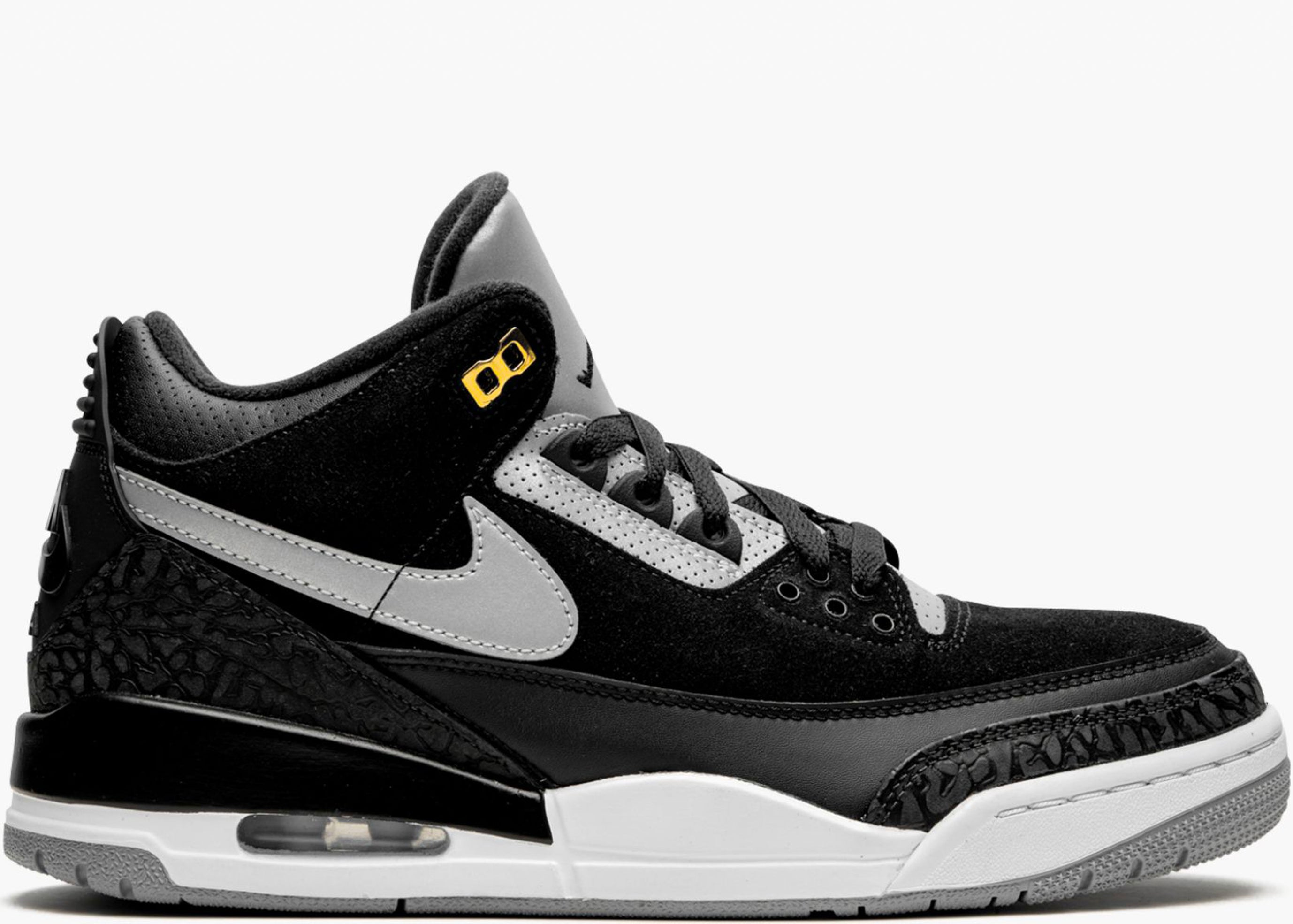 Nike Air Jordan 3 Retro Tinker Black Cement Gold CK4348-007 Hype Clothinga Limited Edition