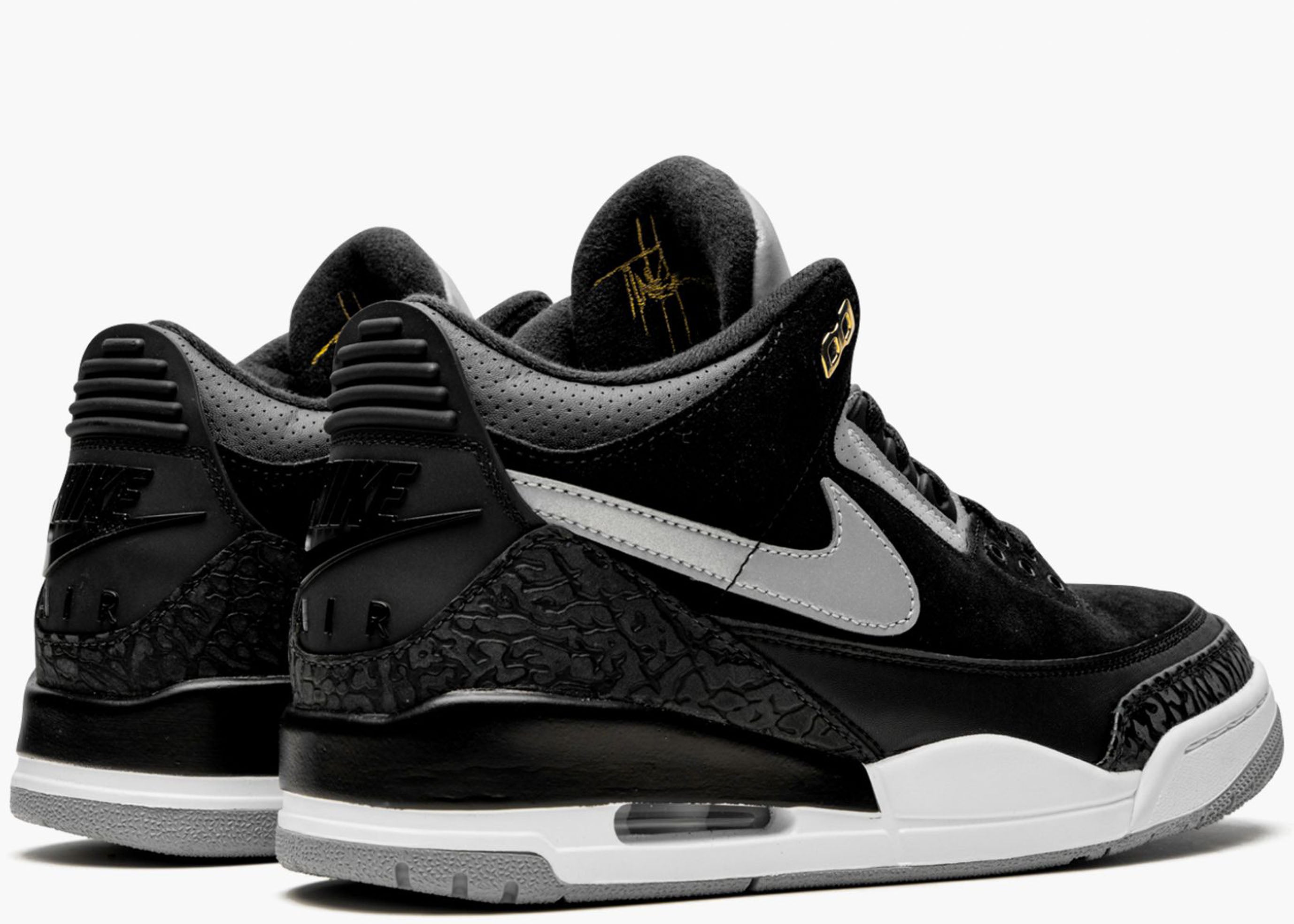 Nike Air Jordan 3 Retro Tinker Black Cement Gold CK4348-007 Hype Clothinga Limited Edition