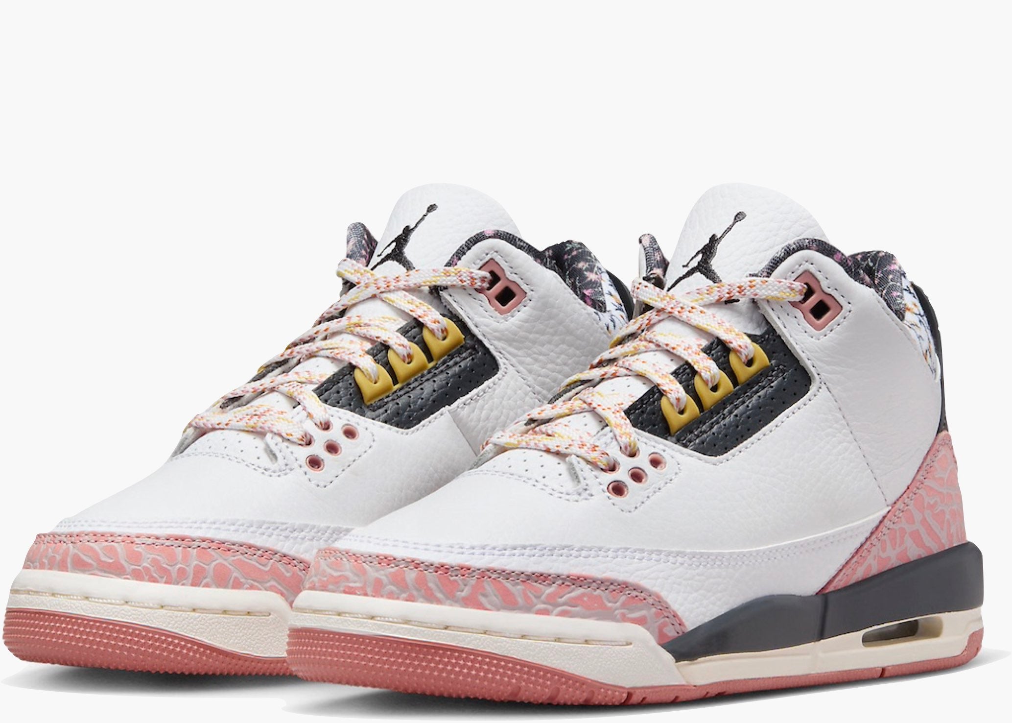 Nike Air Jordan 3 Retro Vintage Floral (GS) 441140-100 Hype Clothinga Limited Edition