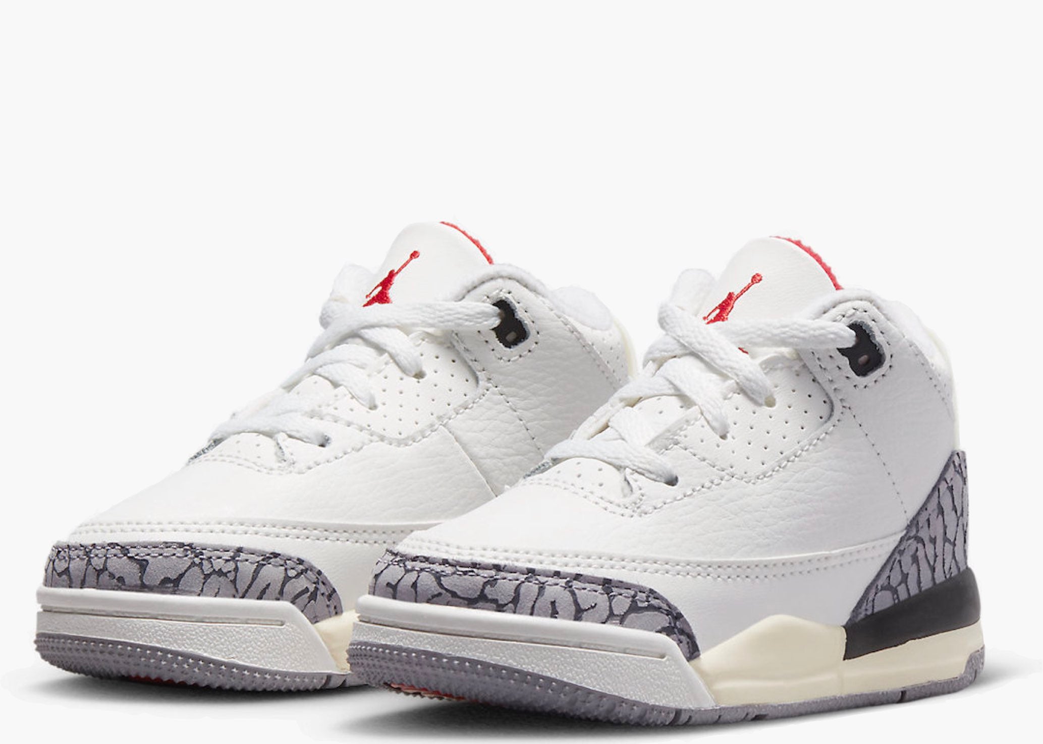Nike Air Jordan 3 Retro White Cement Reimagined (TD) DM0968-100 Hype Clothinga Limited Edition