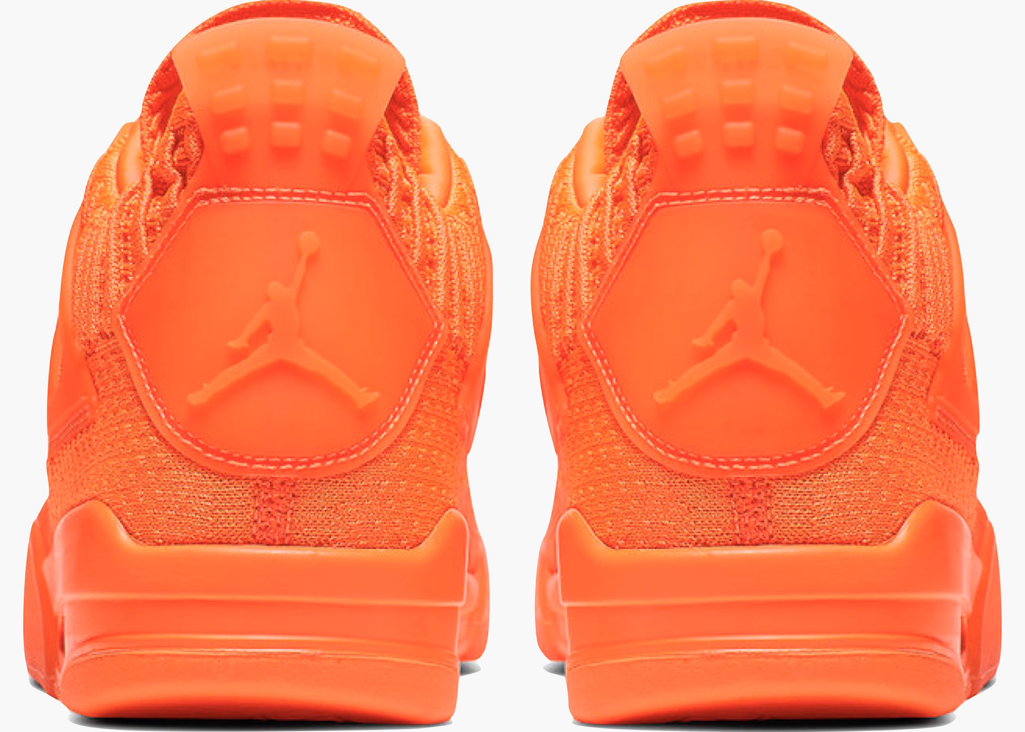 Nike Air Jordan 4 Retro Flyknit Orange Hype Clothinga Limited Edition