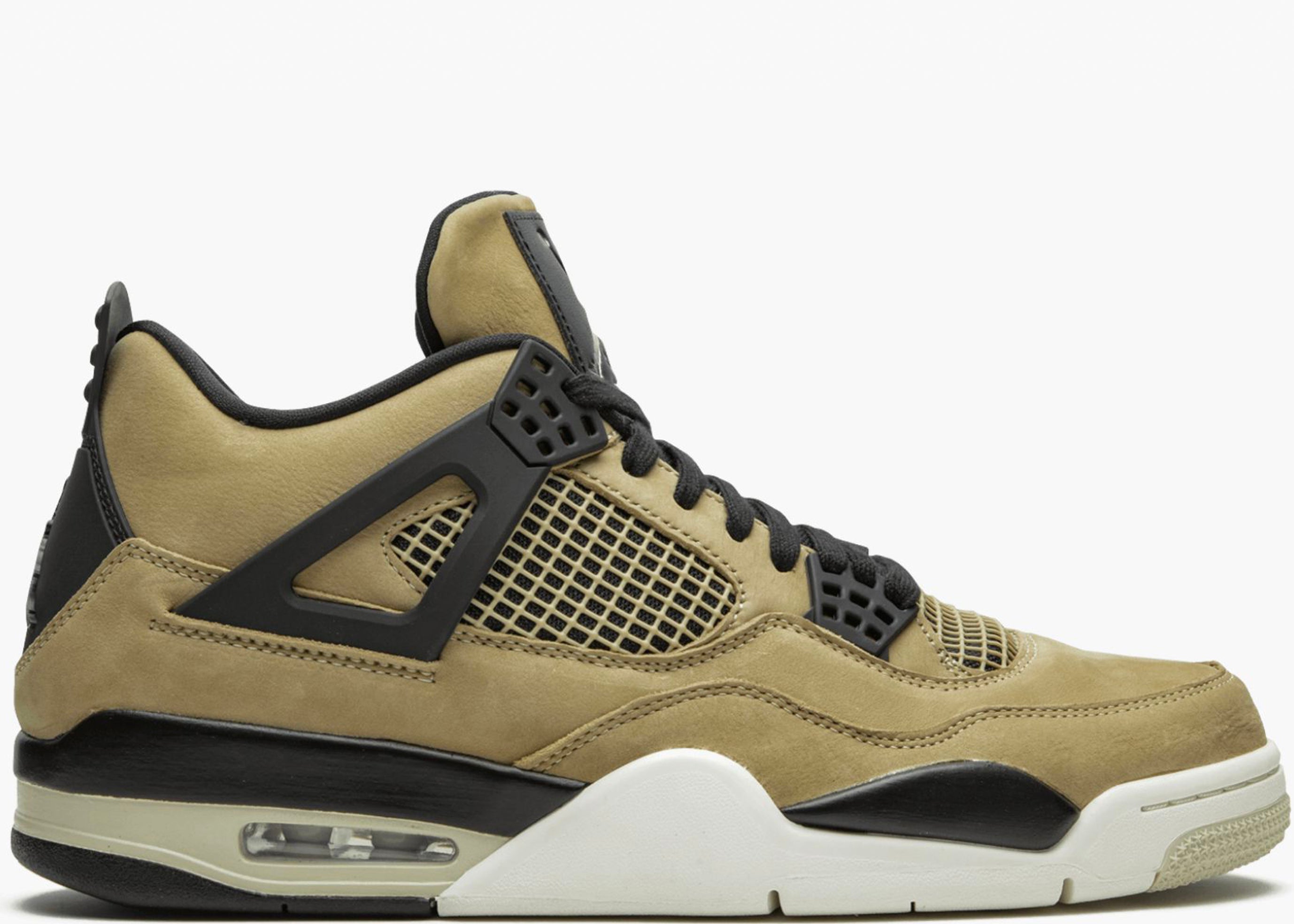 Nike Air Jordan 4 Retro Fossil Mushroom AQ129-200 Hype Clothinga Limited Edition