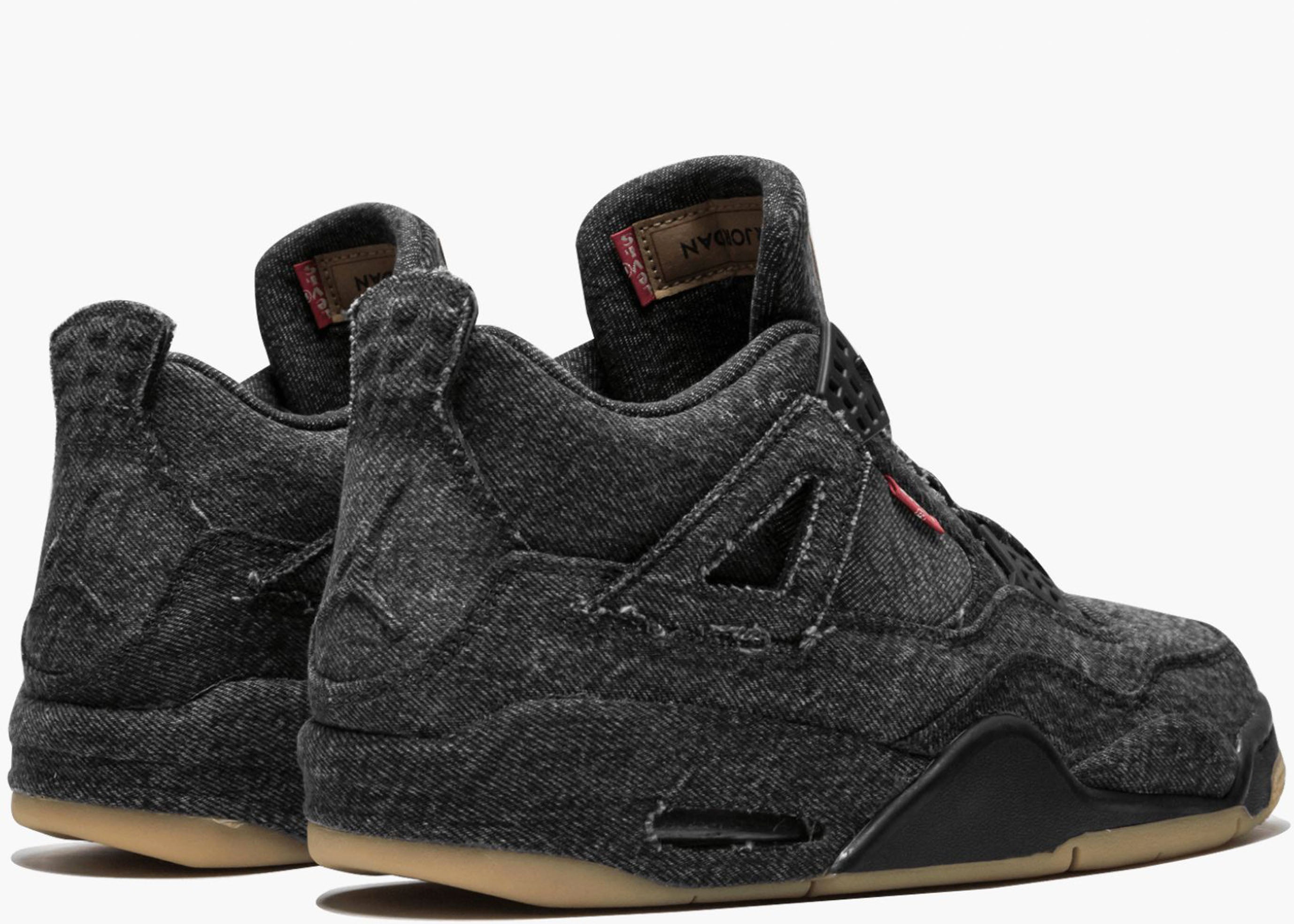 Nike Air Jordan 4 Retro Levis Black