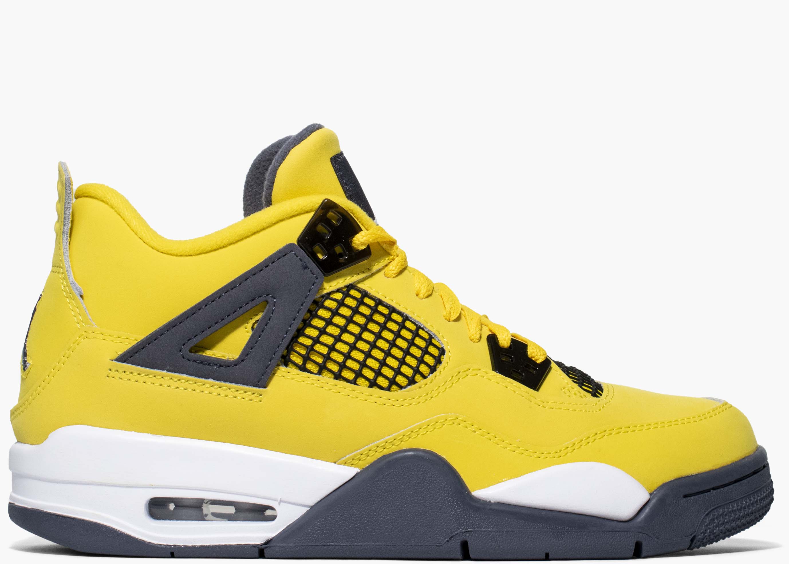 Nike Air Jordan 4 Retro Lightning (2021) gs 408452-700 Hype Clothinga Limited Edition