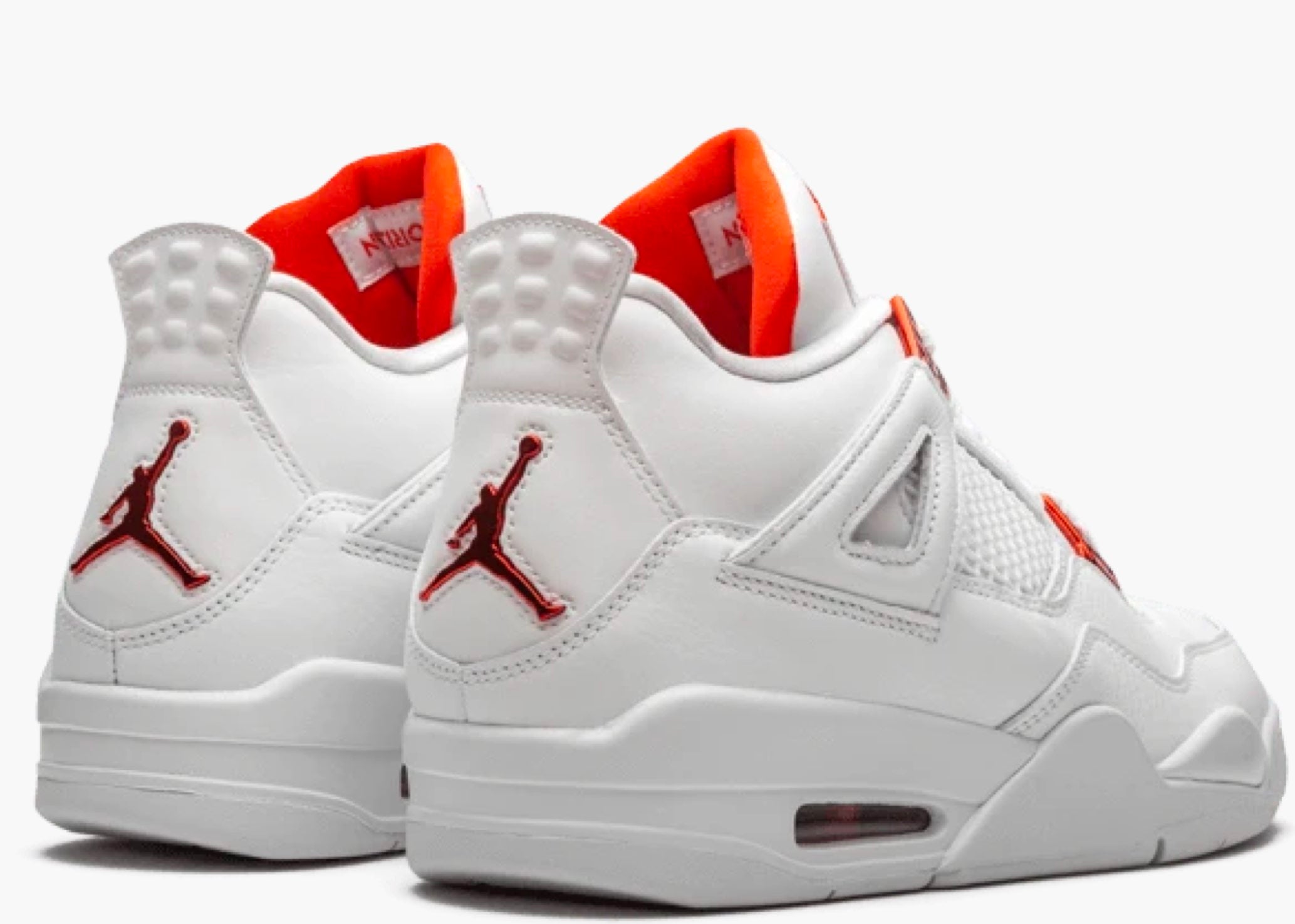 Nike Air Jordan 4 Retro Metallic Orange Hype clothinga Limited Edition