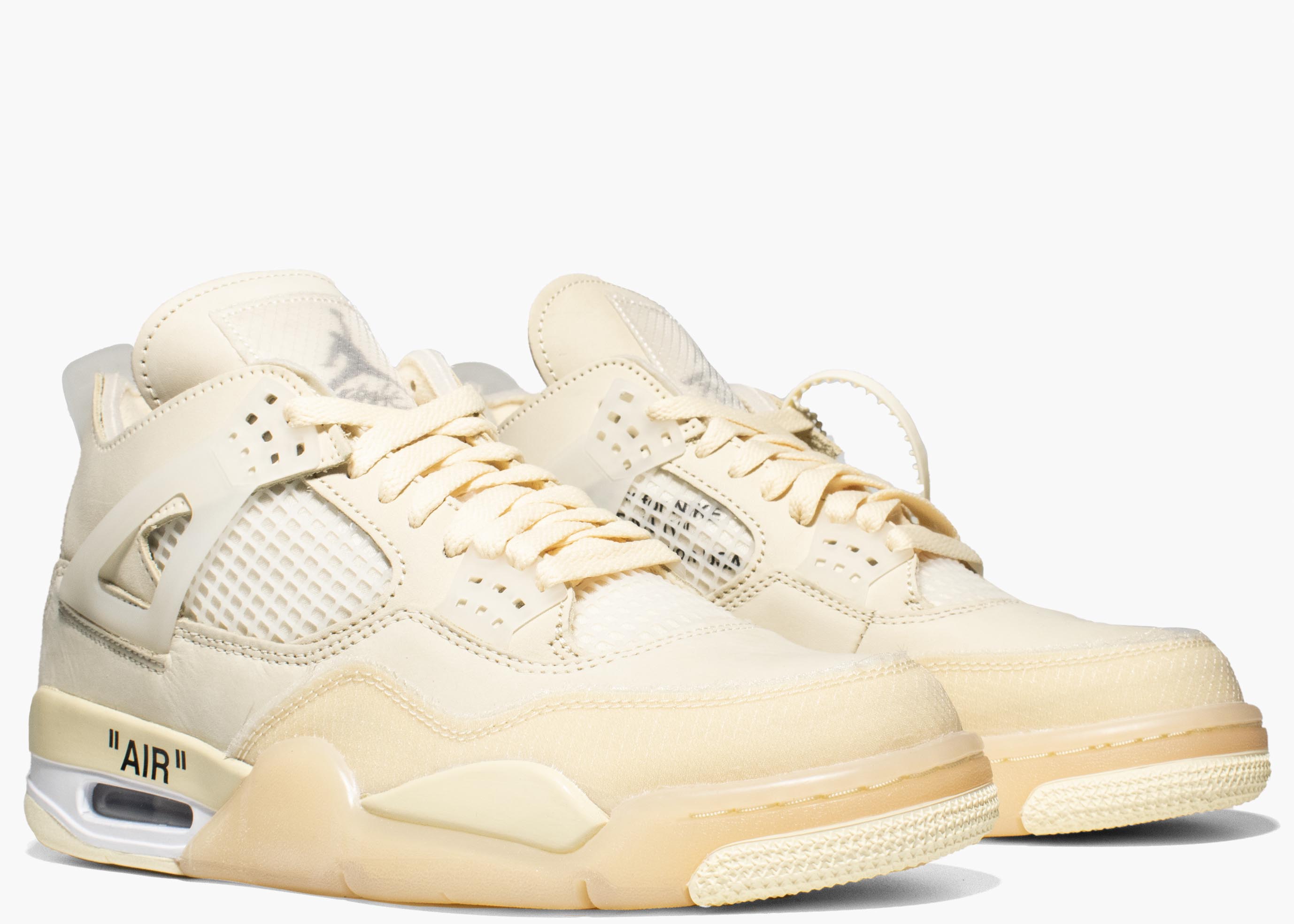 Nike Air Jordan 4 Retro Off-White Sail (W) CV9388-100 Hype Clothinga Limited Edition