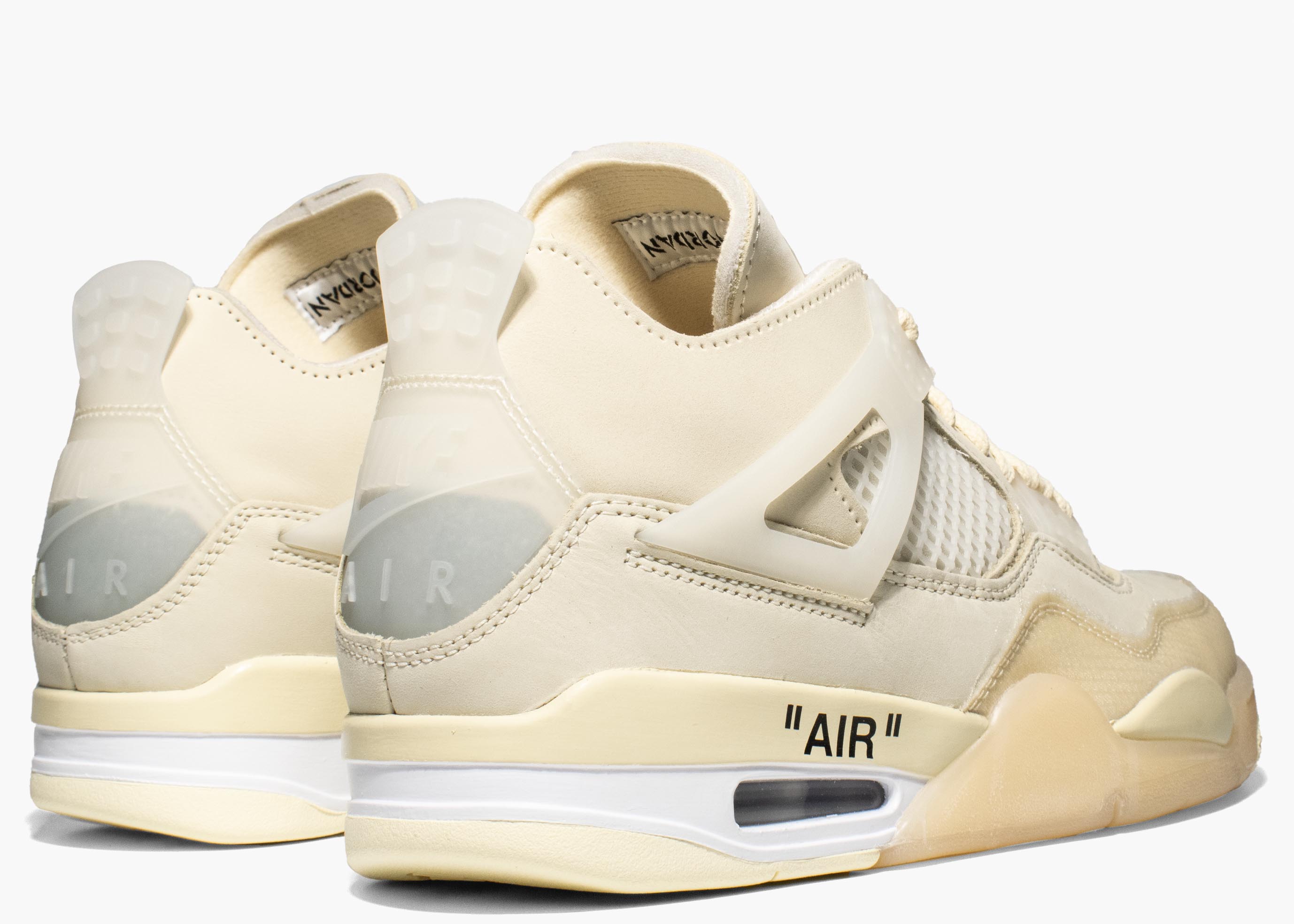 Nike Air Jordan 4 Retro Off-White Sail (W) CV9388-100 Hype Clothinga Limited Edition