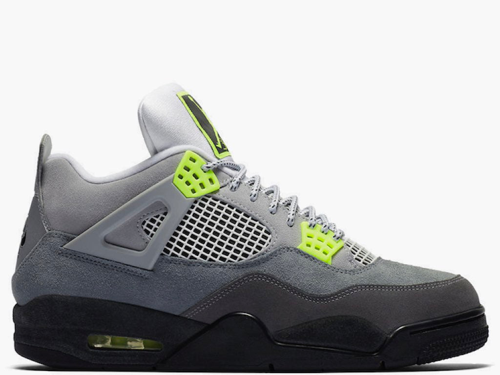 Nike Air Jordan 4 Retro SE 95 Neon (GS) CT5342-007 Hype Clothinga