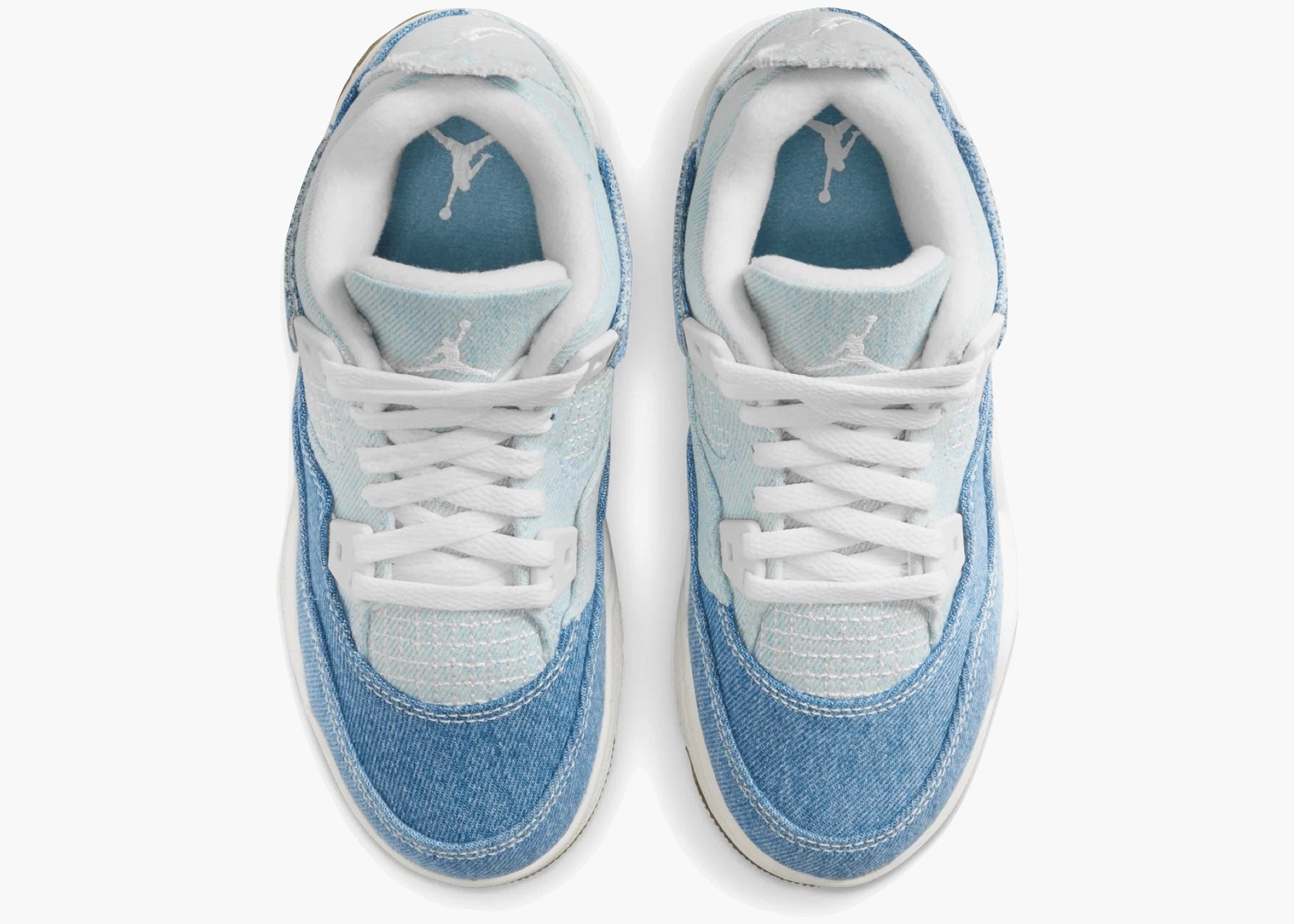 Nike Air Jordan 4 Retro TEX Denim Worn Blue (PS) IB6715-100 Hype Clothinga Limited Edition