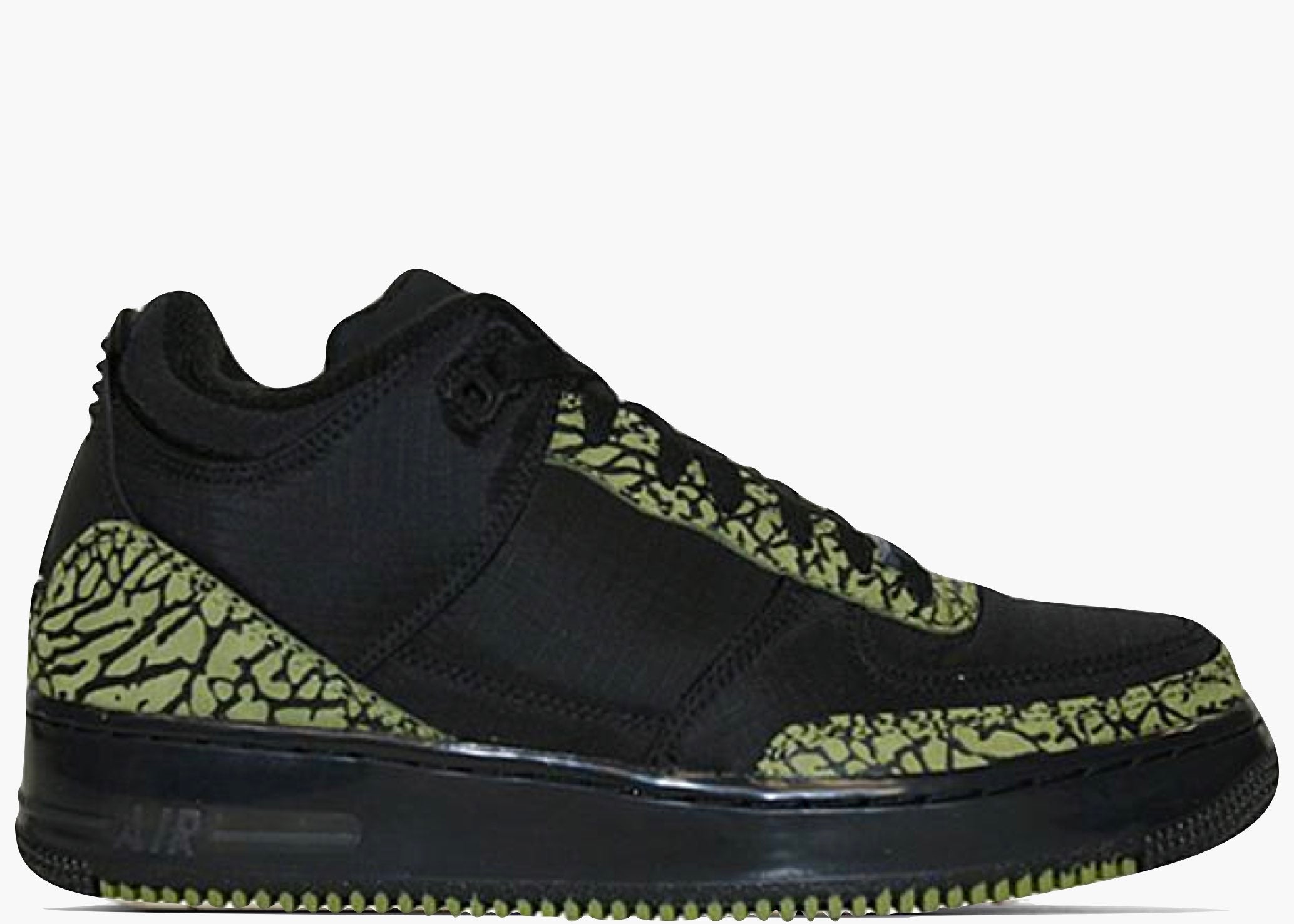 Nike Air Jordan AJF 3 Black Scenery Green 333300-031 Hype Clothinga Limited Edition