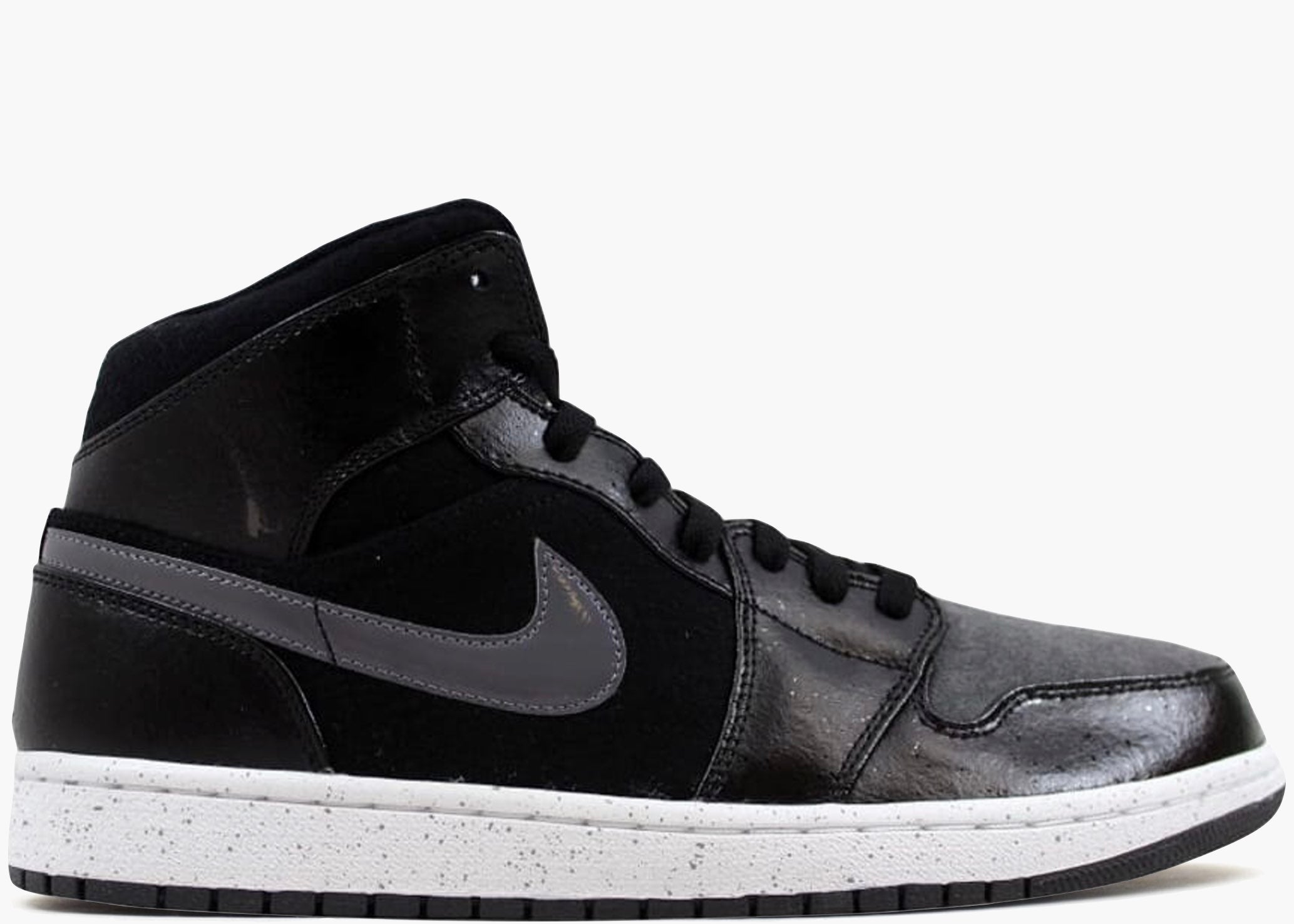 Nike Air Jordan I 1 Mid Premium Winterized Black Grey 852542-001 Hype Clothinga Limited Edition