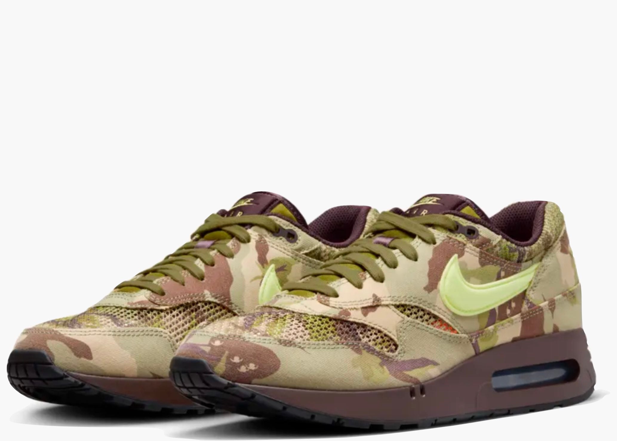 Nike Air Max 1 '86 OG Camo Light Lemon Twist FN8358-200 Hype Clothinga Limited Edition
