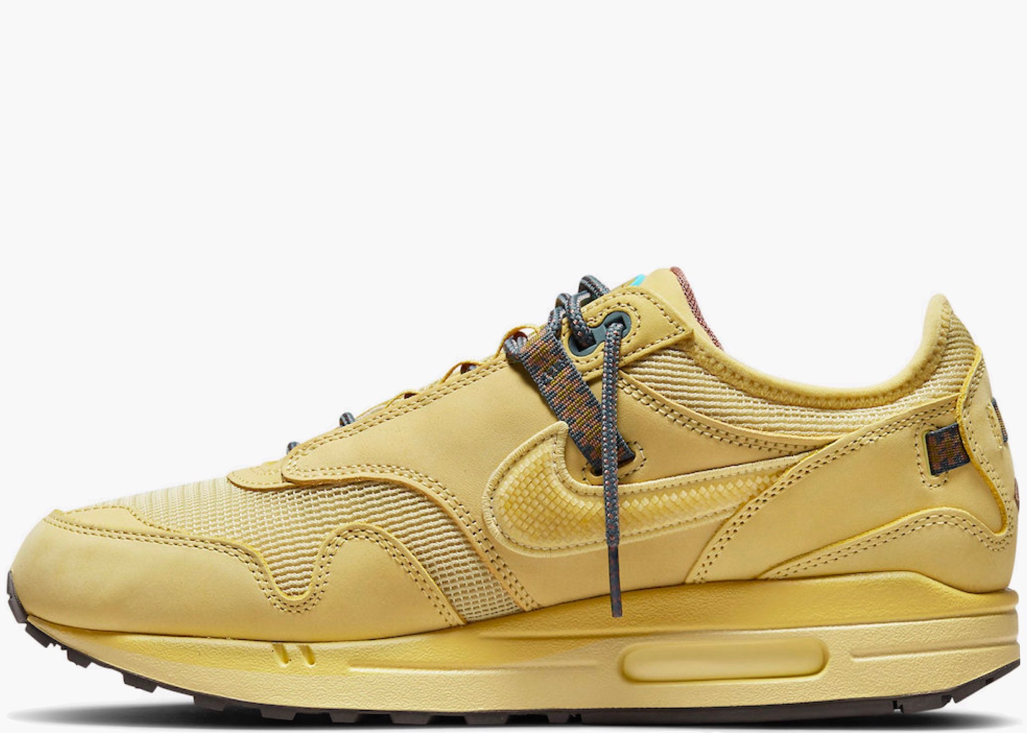 Nike Air Max 1 Travis Scott Cactus Jack Saturn Gold