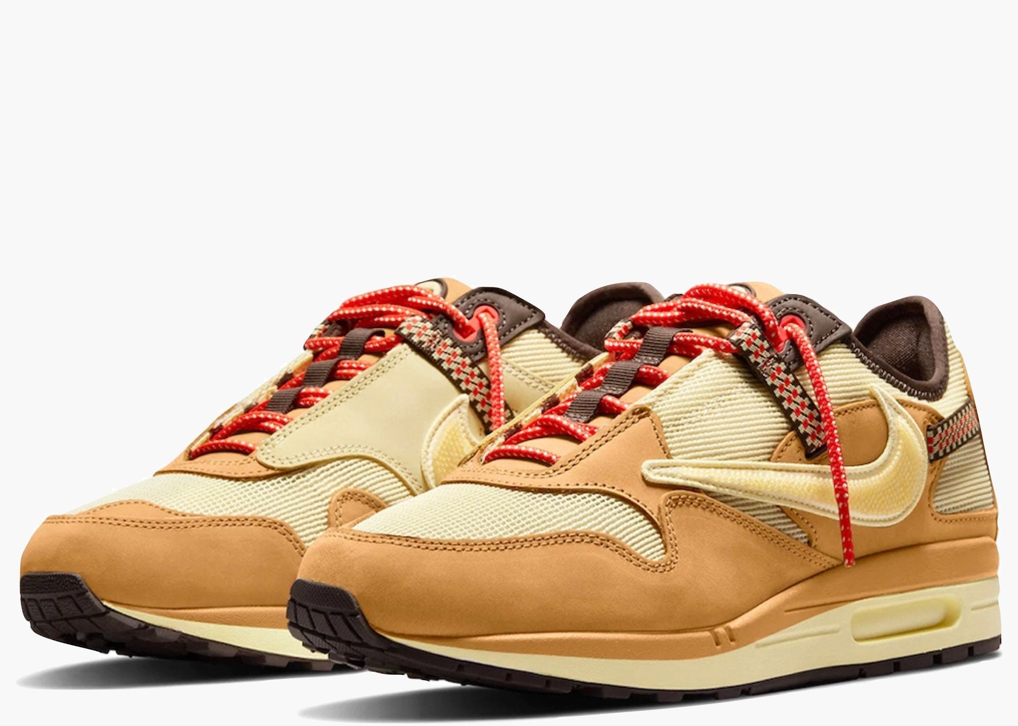 Nike Air Max 1 Travis Scott Cactus Jack Wheat Lemon Drop | Hype Clothinga