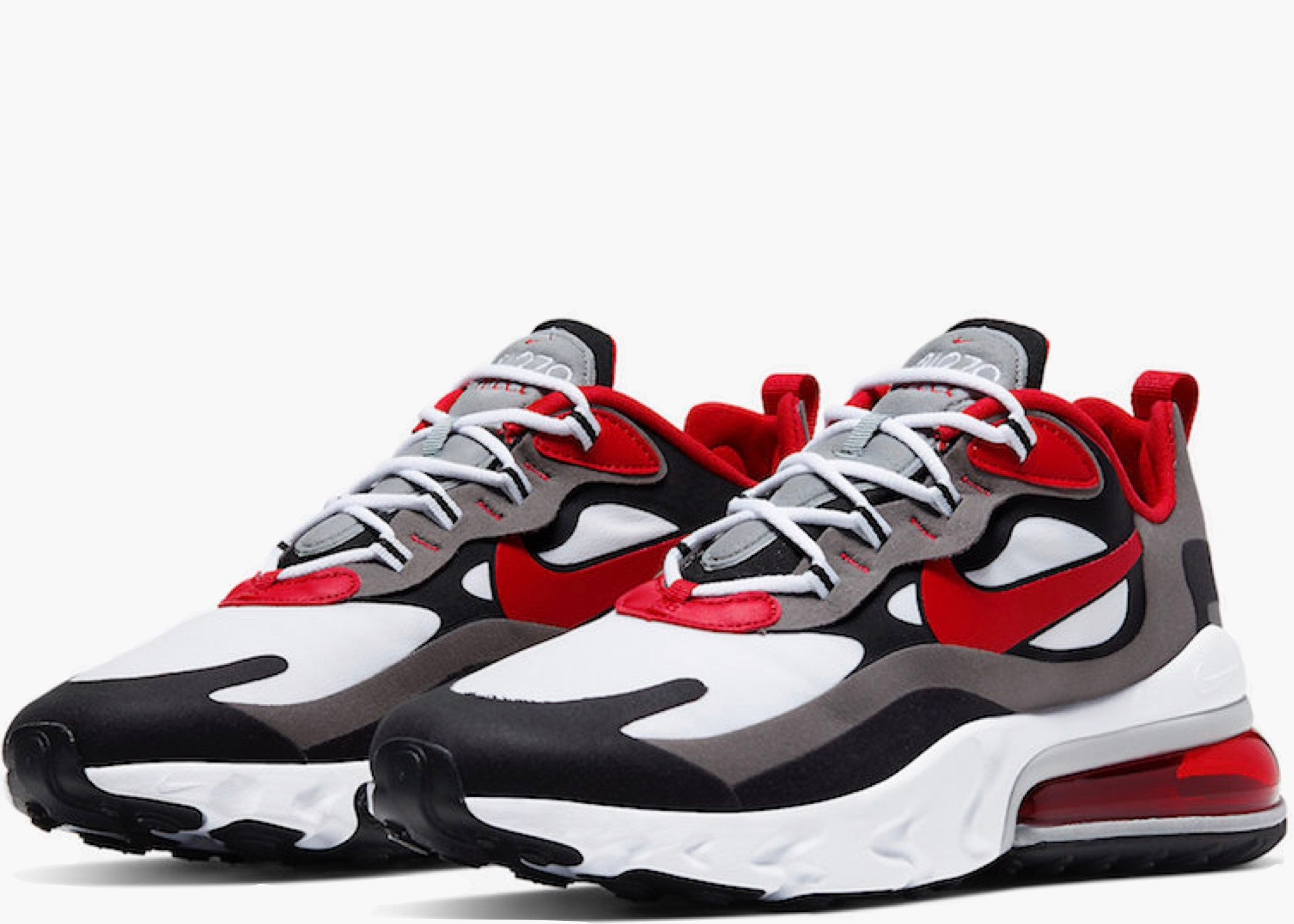 Nike Air Max 270 React Black Iron Grey University Red