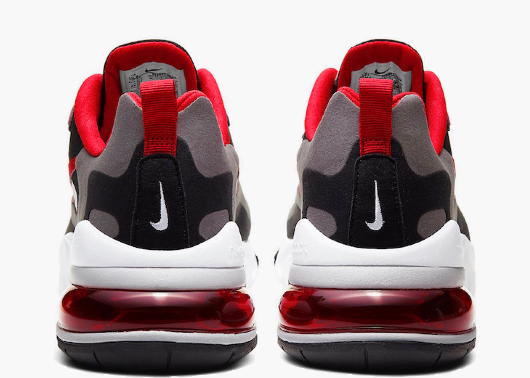 Nike Air Max 270 React Black Iron Grey University Red