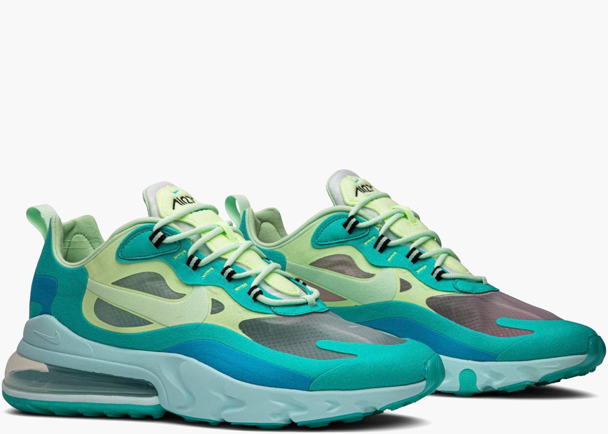 Nike Air Max 270 React Hyper Jade AO4971-301 Hype Clothinga