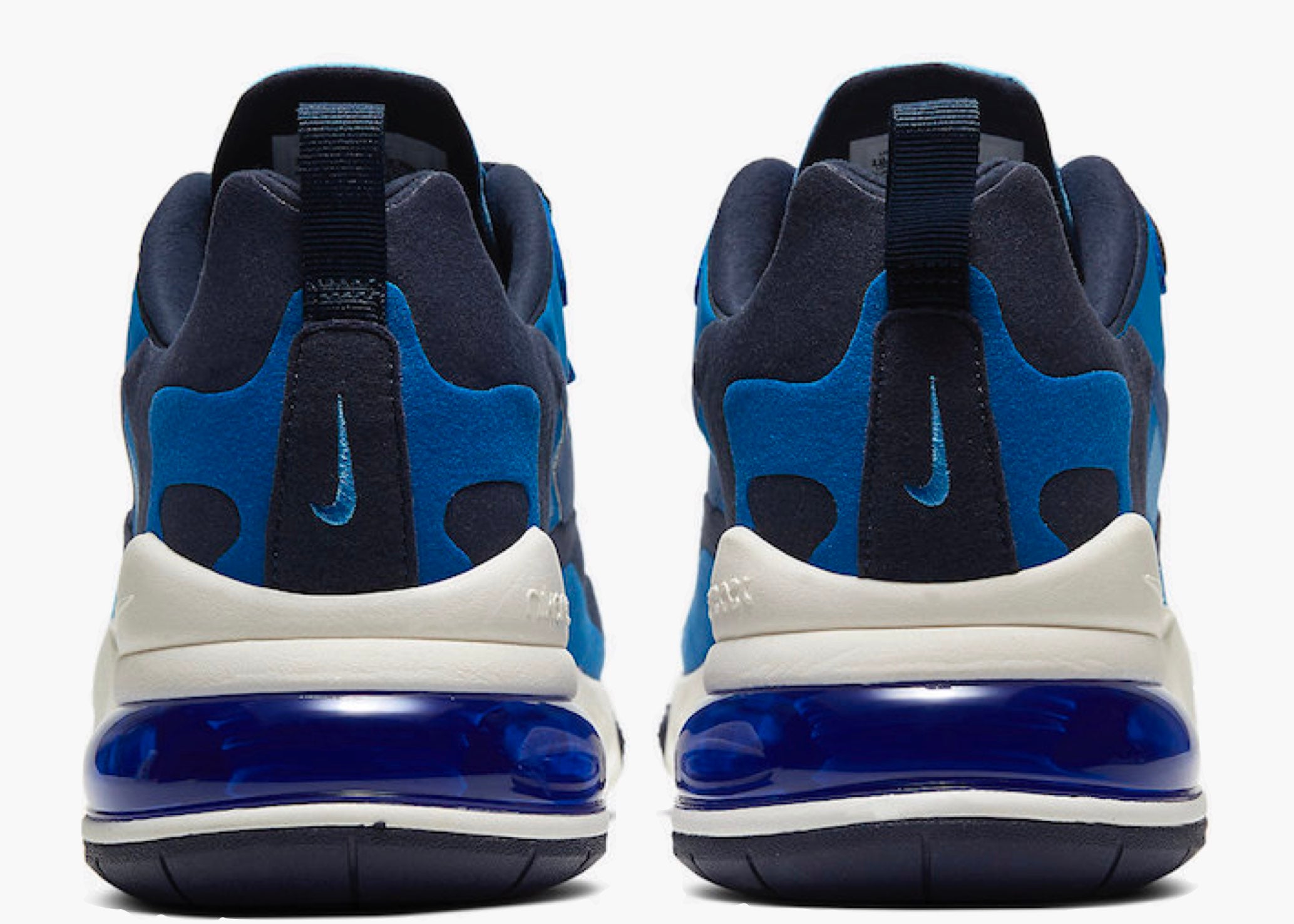 Nike Air Max 270 React Triple Blue