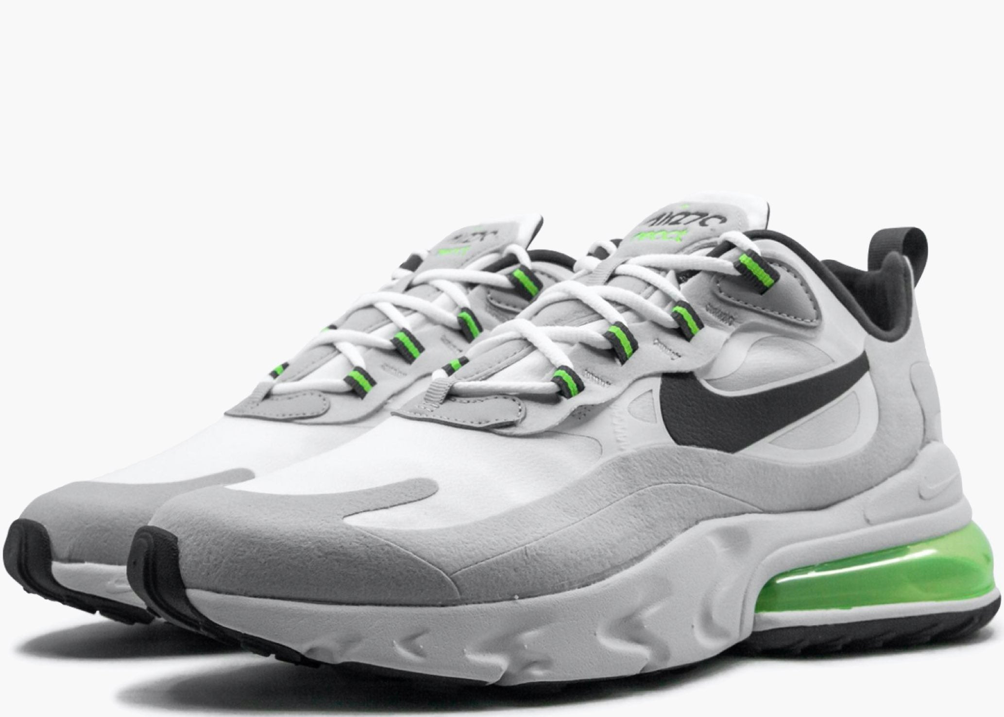 Nike Air Max 270 React Vast Grey CI3866-100 Hype Clothinga