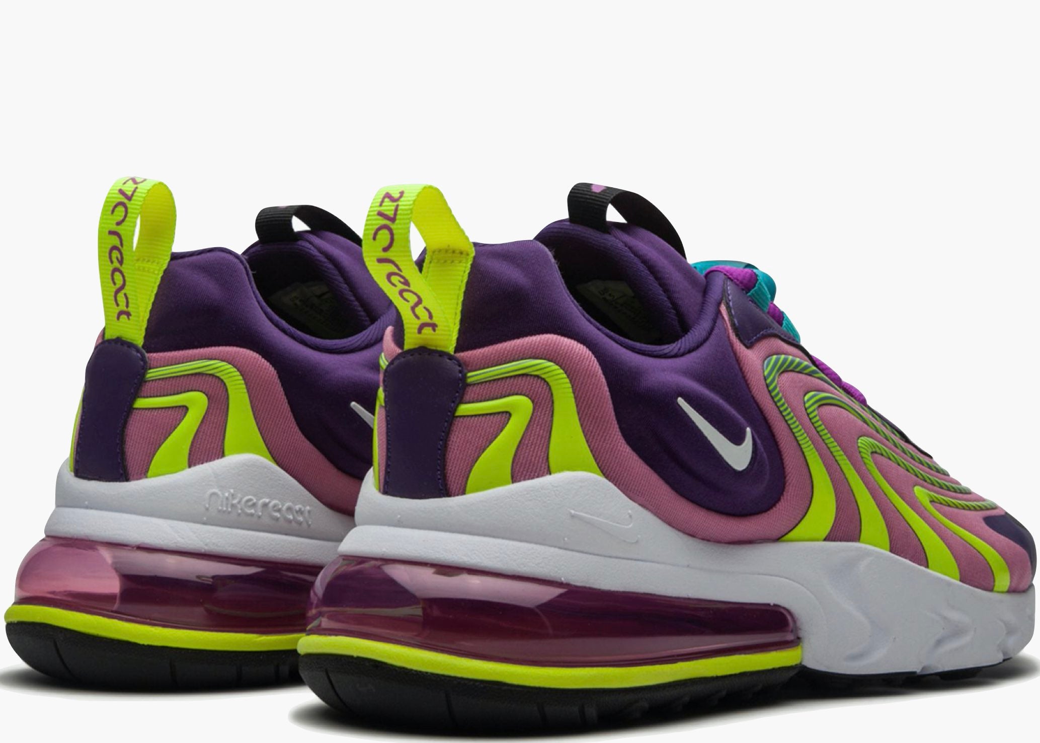 Nike Air Max 270 React (w) Magic Flamingo CK2595-500 Hype Clothinga